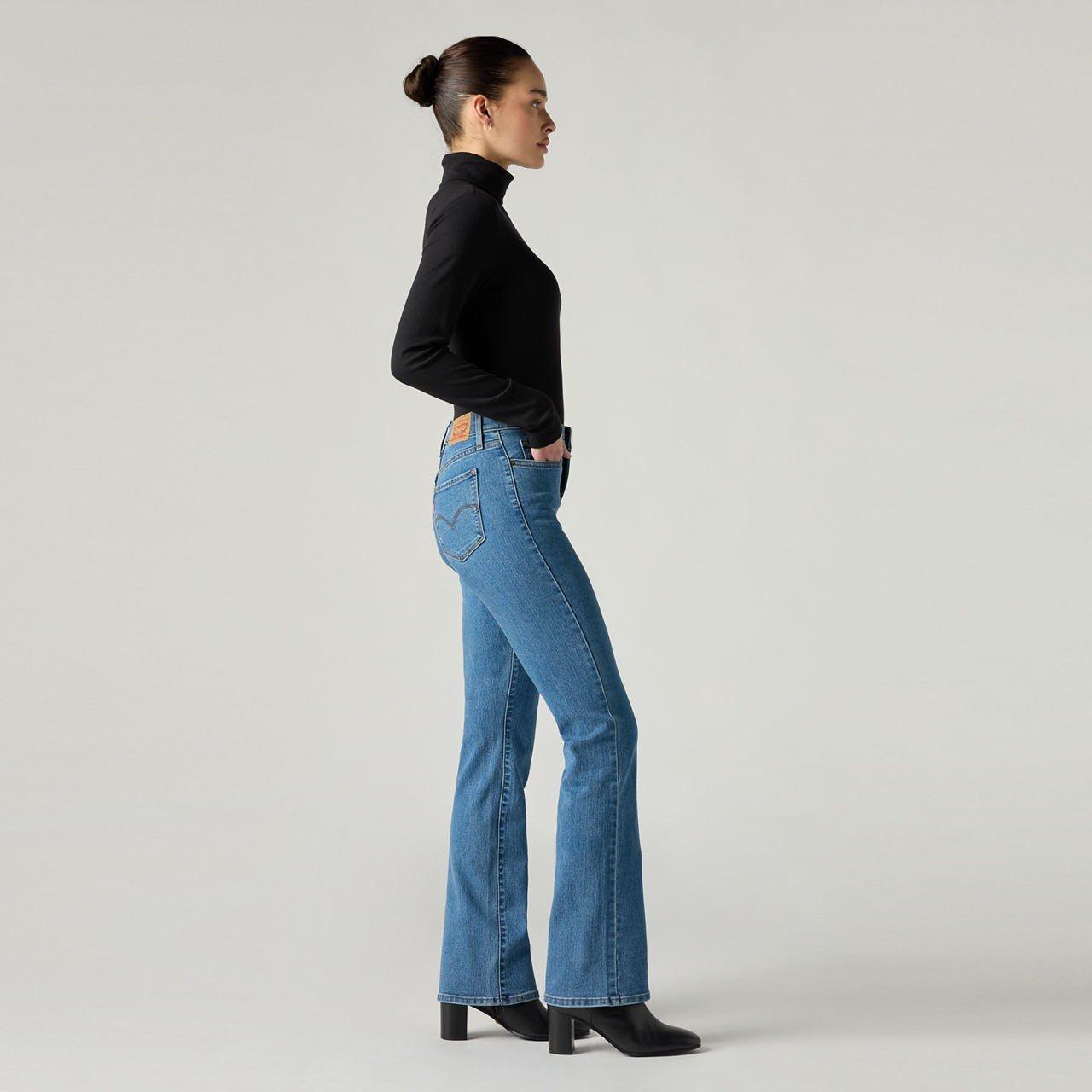 We Have Arrived - Levis - Women's Shaping Boot Soft Black Bootcut Jeans - 4
