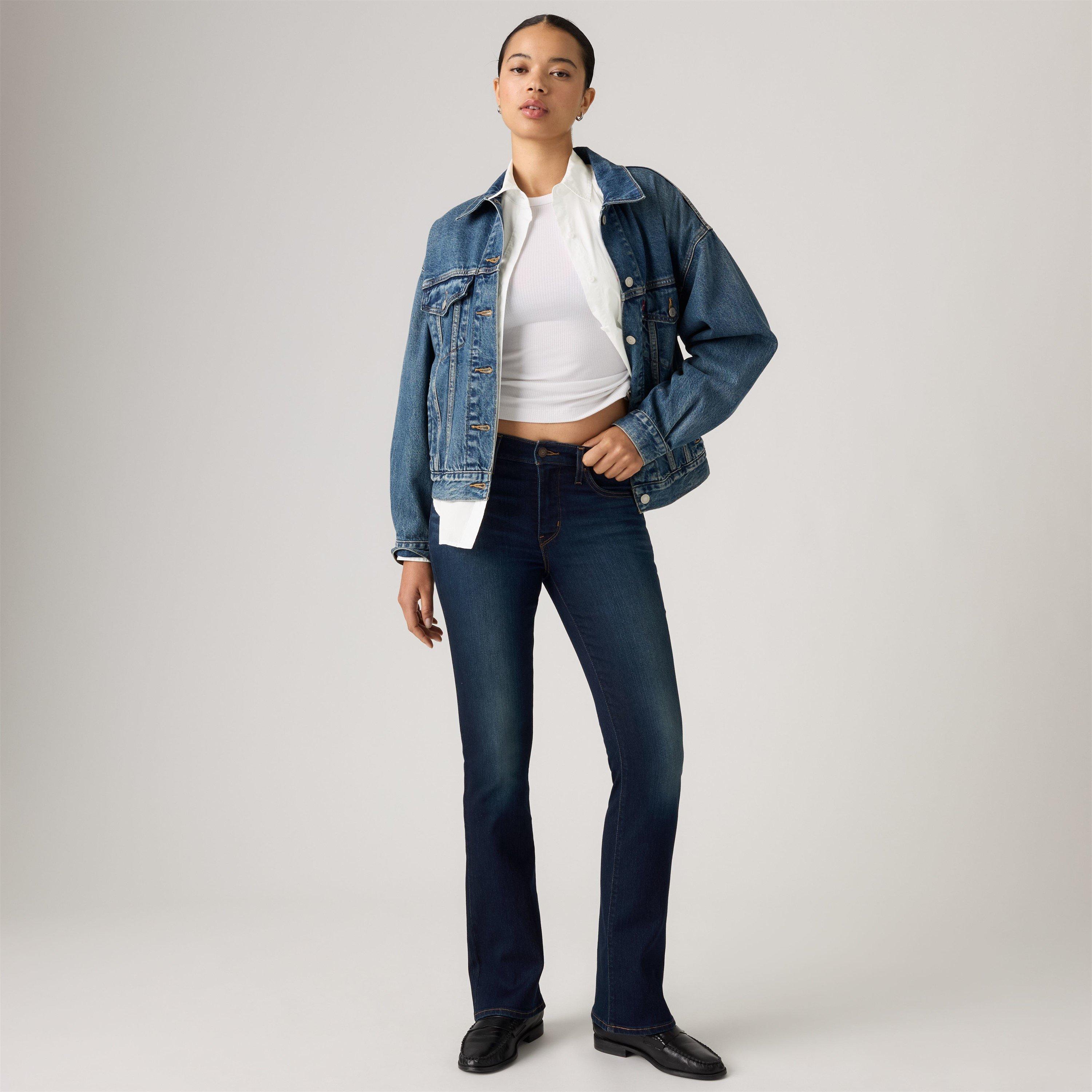 Fresh Face - Levis - Women's Shaping Boot Soft Black Bootcut Jeans - 4