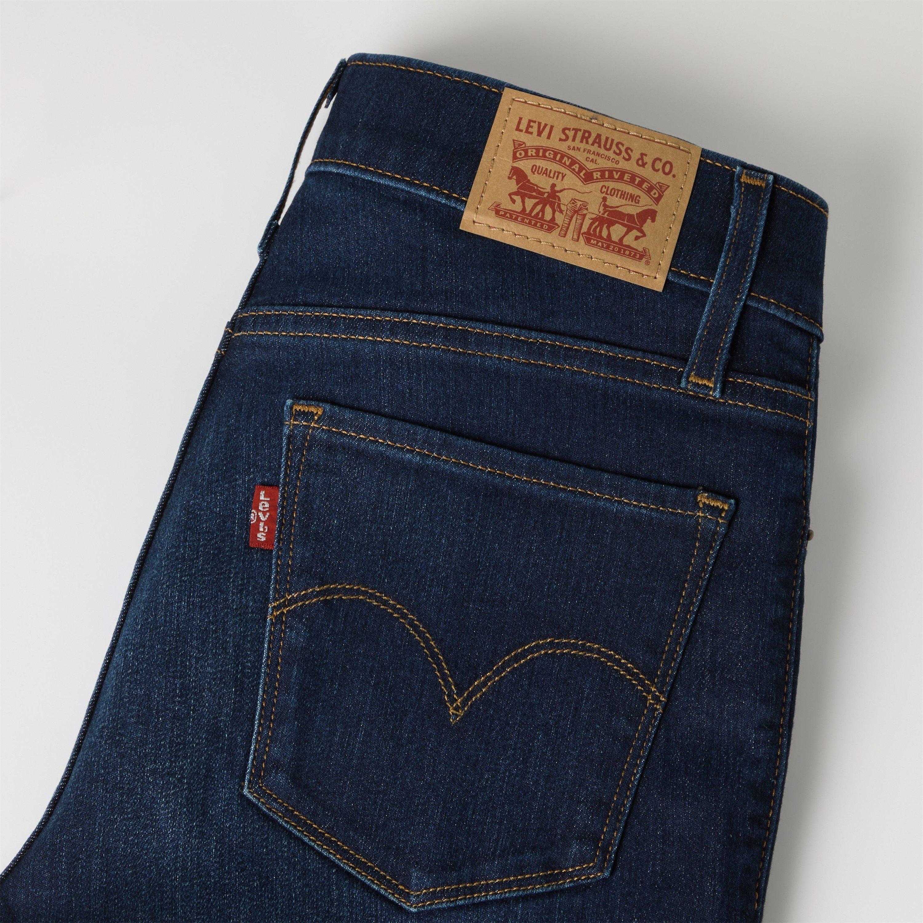 Fresh Face - Levis - Women's Shaping Boot Soft Black Bootcut Jeans - 7