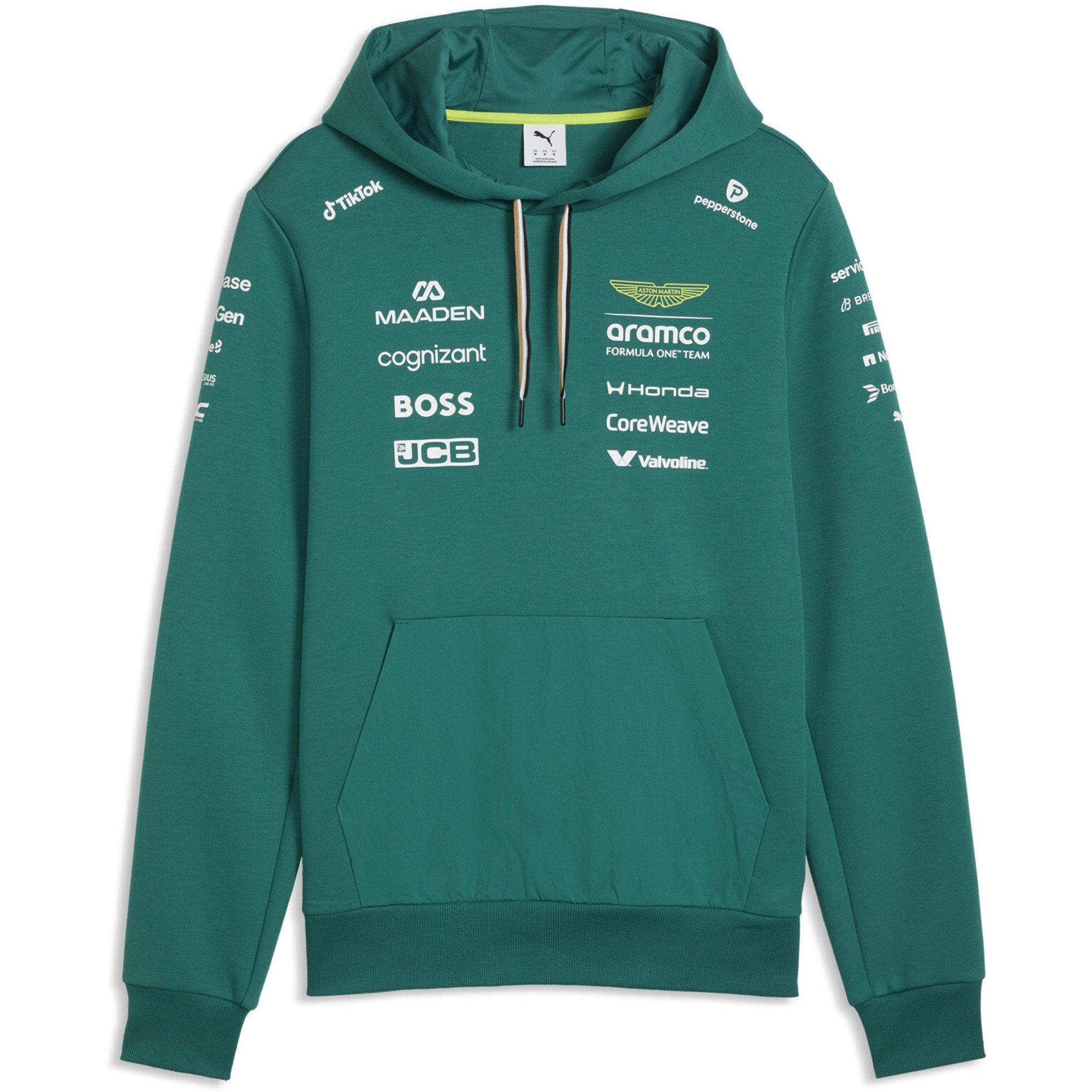 Puma  X Aston Martin F1® Replica Hoodie Adult - Green Lux - M