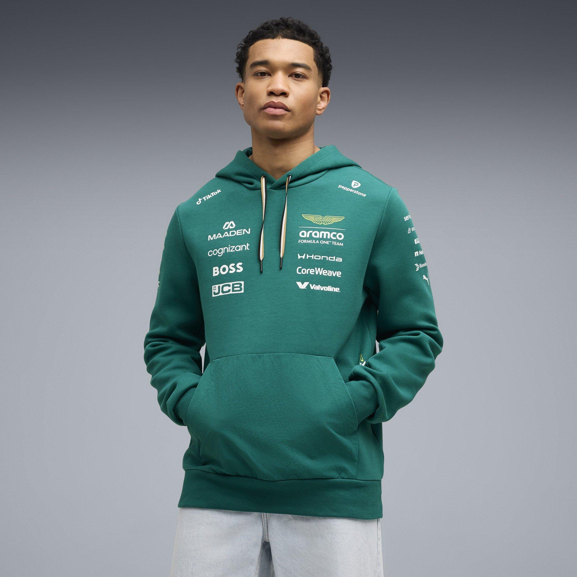 Green Lux - Puma - Puma x Aston Martin F1® Replica Hoodie Adult Unisex - 3