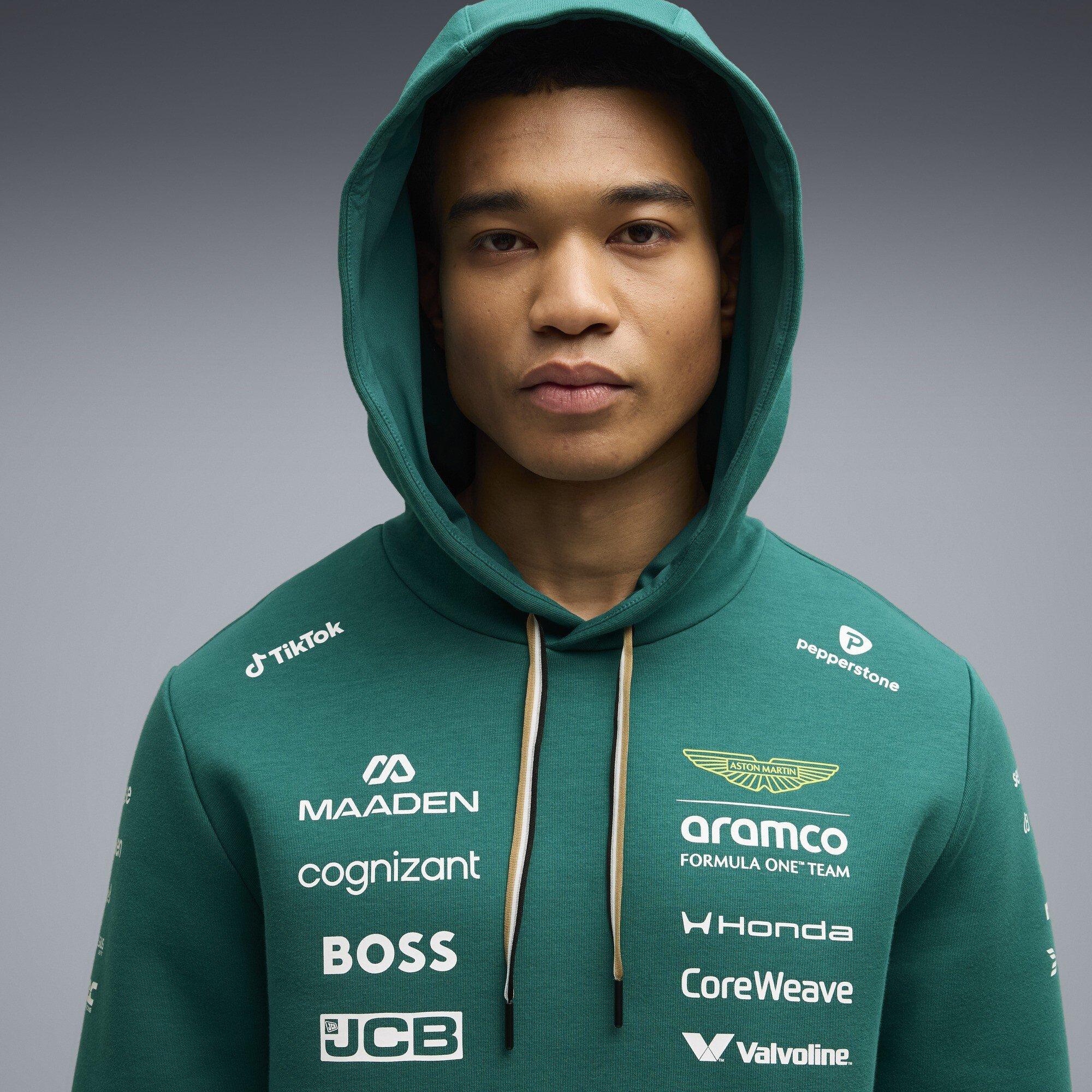 Green Lux - Puma - Puma x Aston Martin F1® Replica Hoodie Adult Unisex - 5