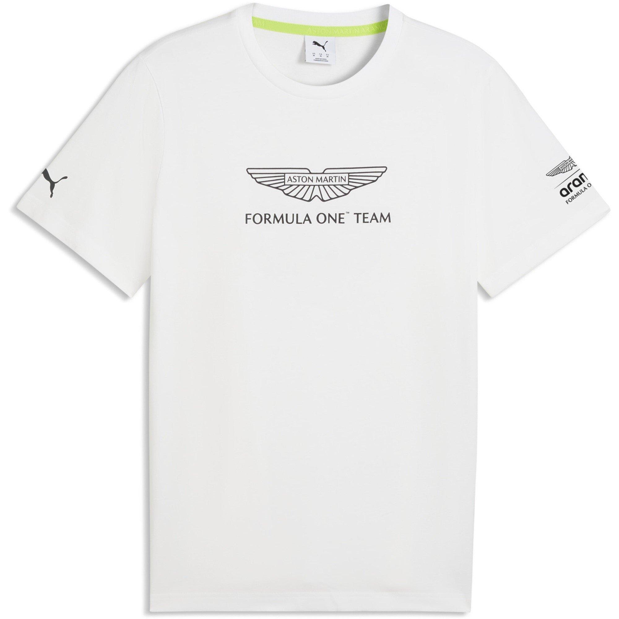 Puma  X Aston Martin F1® Team Essentials Tee Men - White Puma White - L
