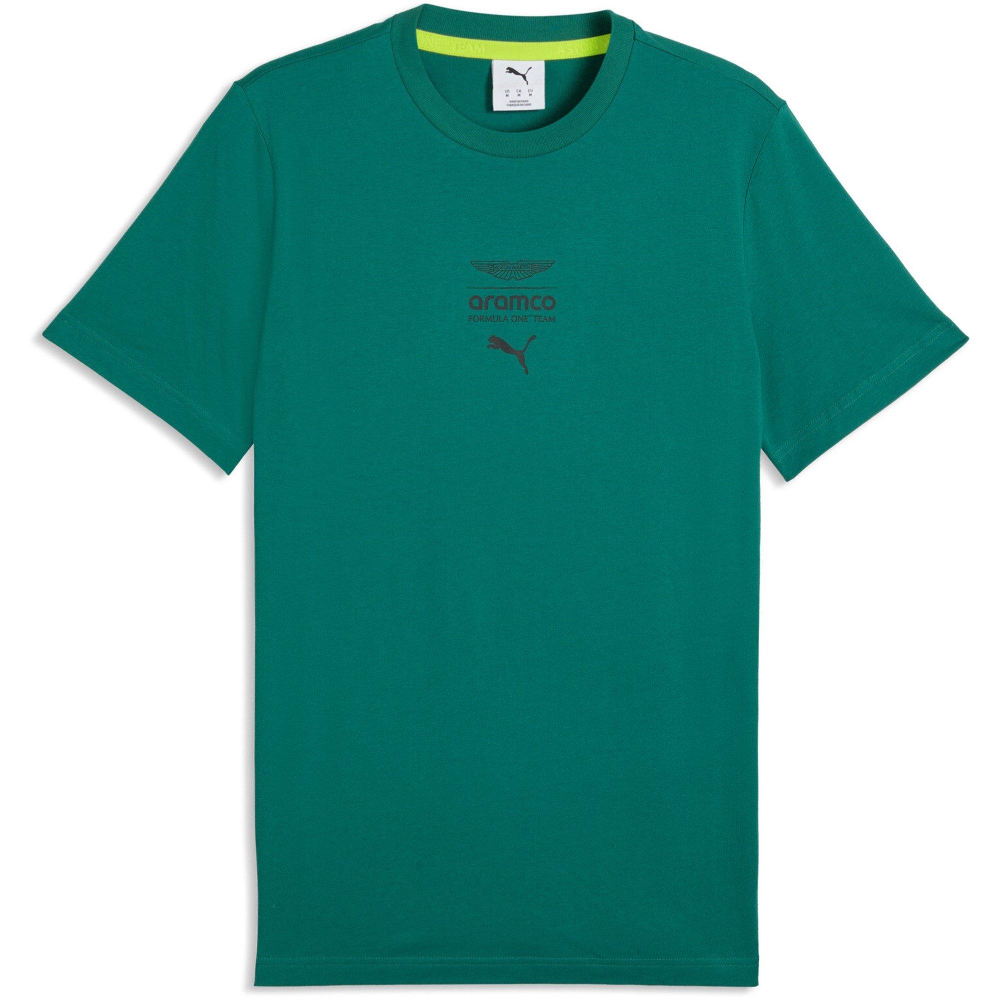 Green Lux - Puma - Puma x Aston Martin F1®Logo T-Shirt Adults Unisex - 1