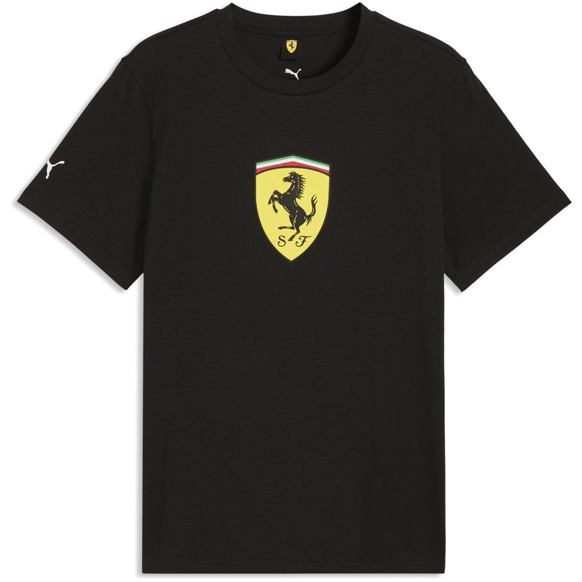 Puma  Scuderia Ferrari Shield Tee Men - Black Puma Black - XL