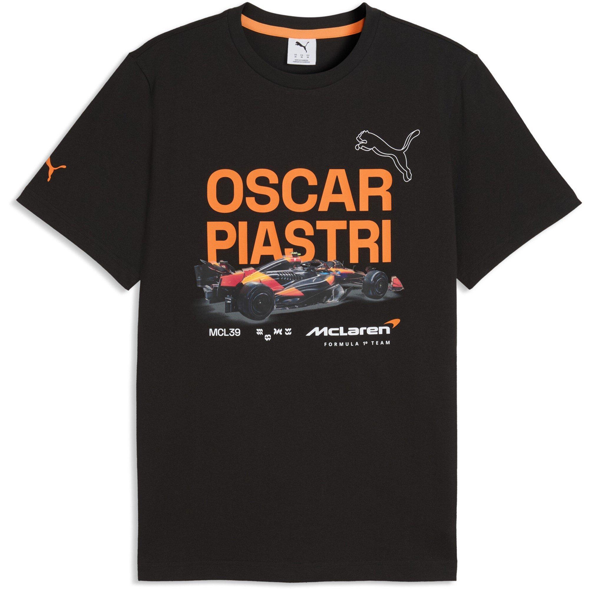 PUMA Black - Puma - Unisex Adults Oscar Piastri McLaren T-Shirt - 1