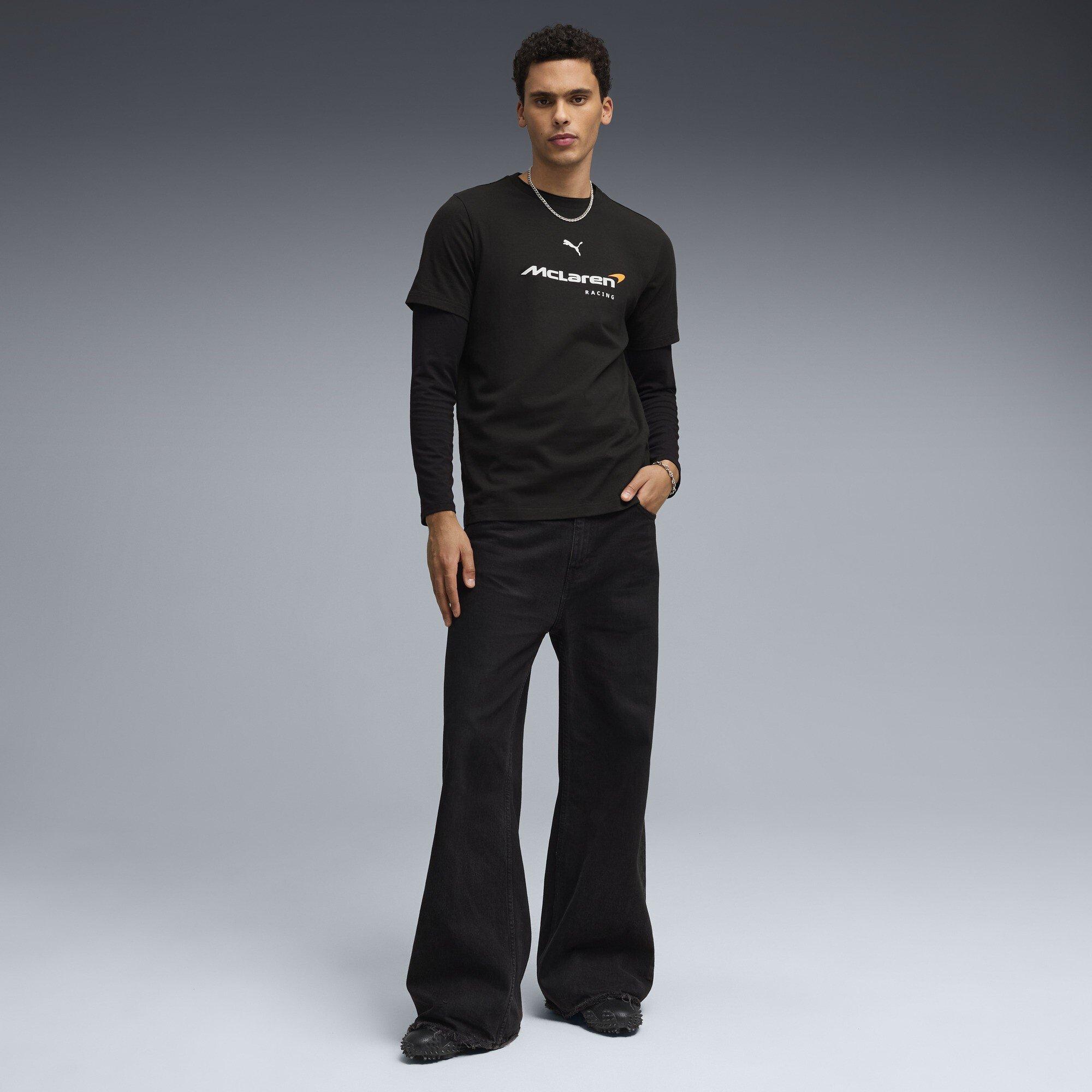 PUMA Black - Puma - Puma McLaren Racing Big Logo Tee Men - 5