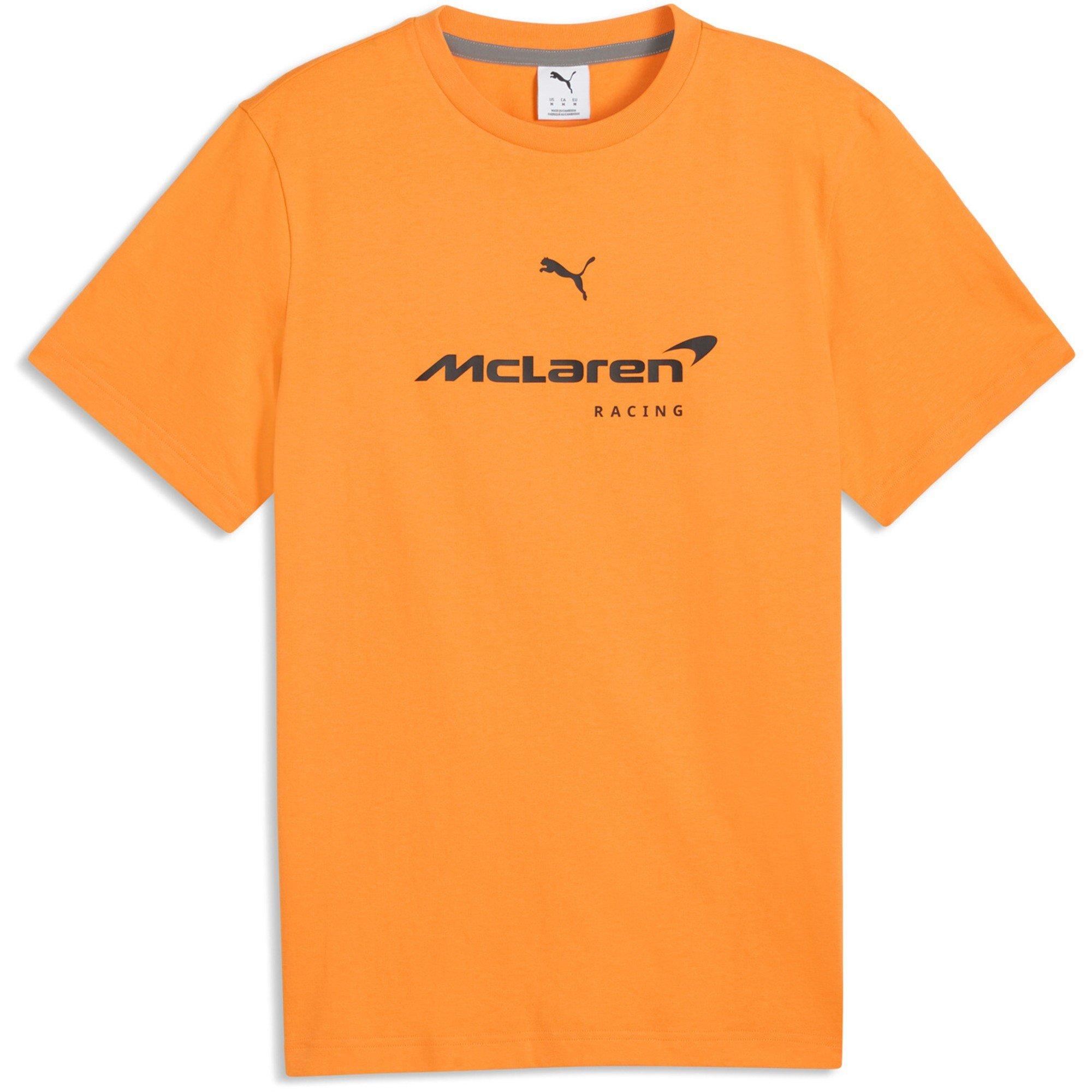 Puma  Mclaren Racing Big Logo Tee Men - Papaya - L