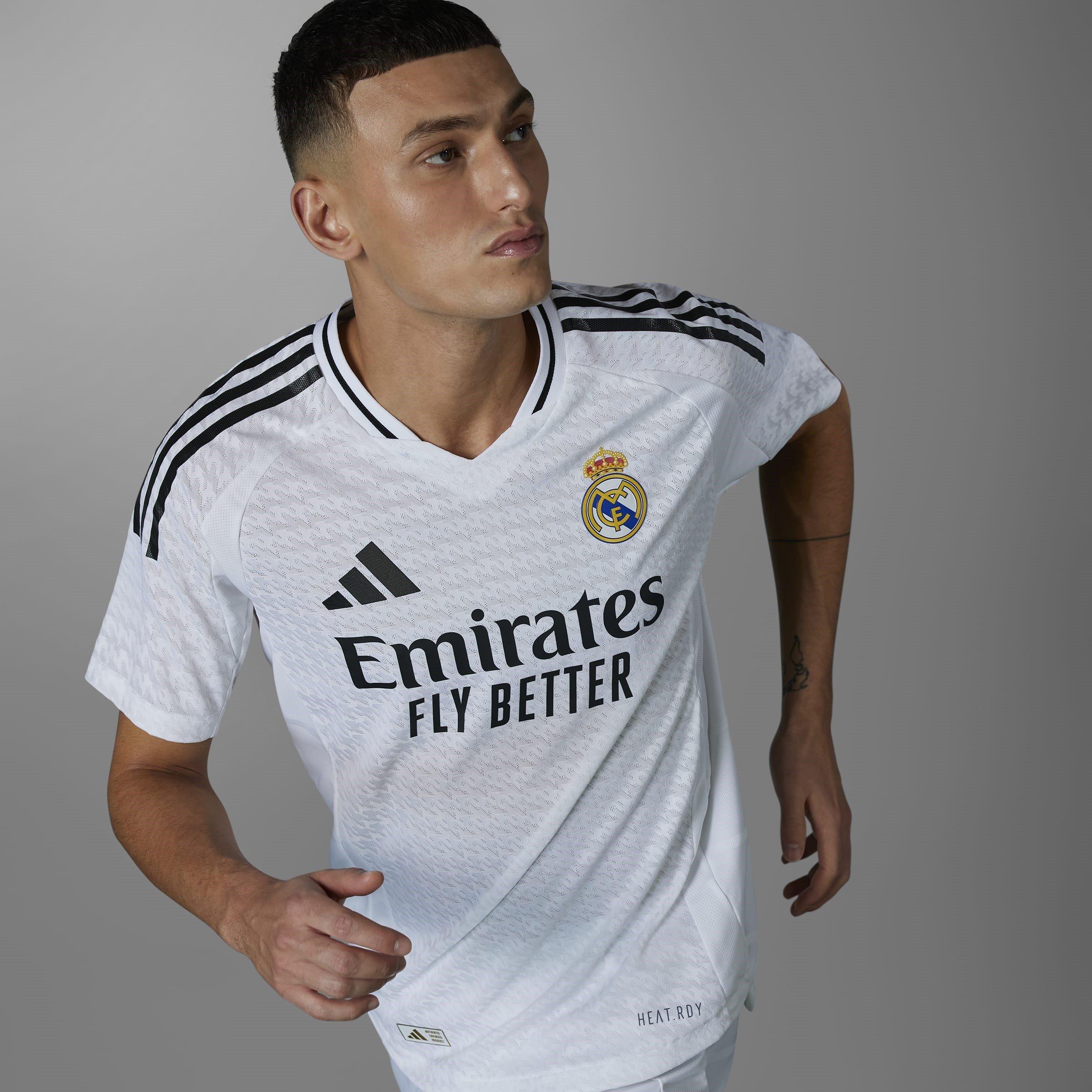 Weiß - adidas - Real Madrid Authentic Home Shirt 2024 2025 Adults - 11
