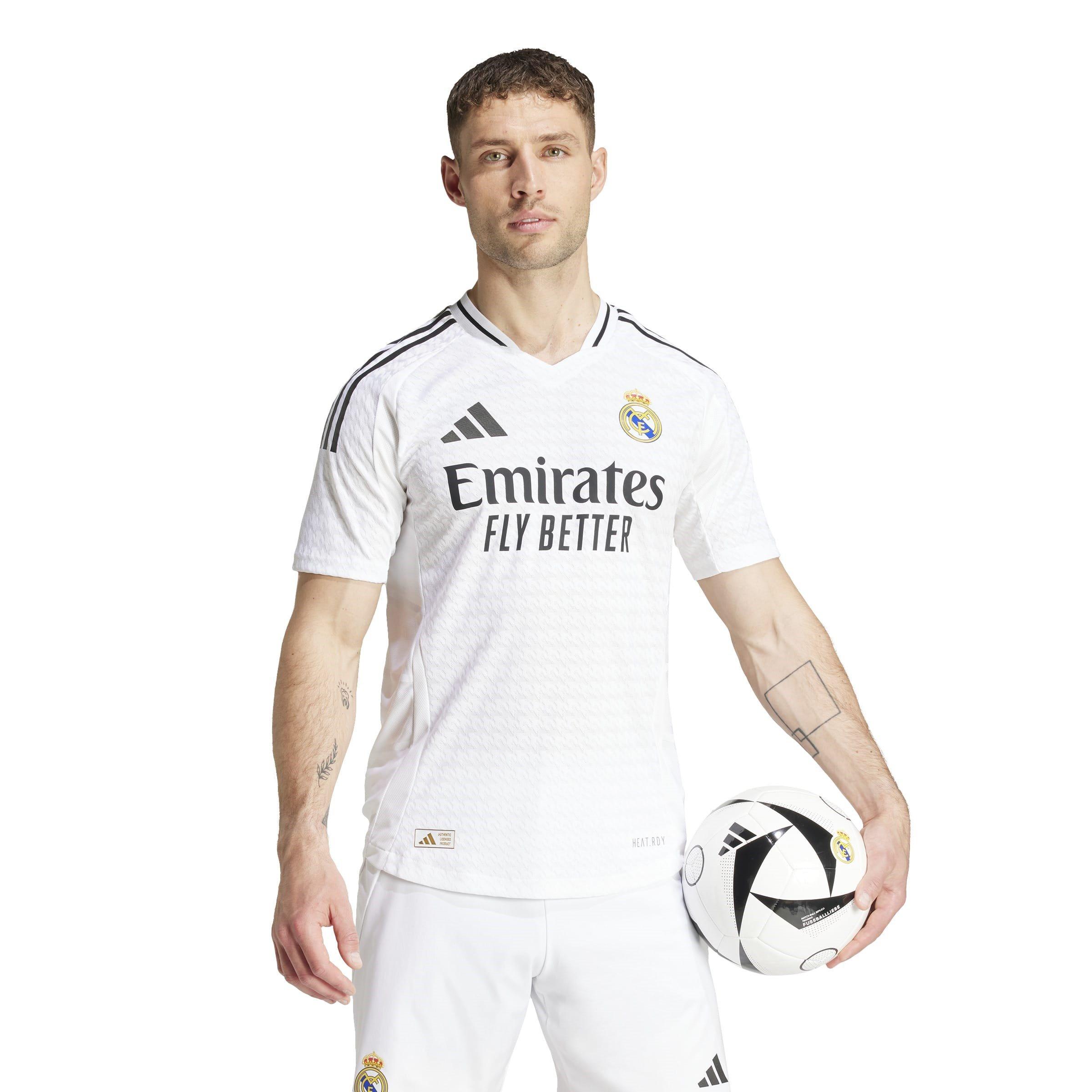 Weiß - adidas - Real Madrid Authentic Home Shirt 2024 2025 Adults - 5