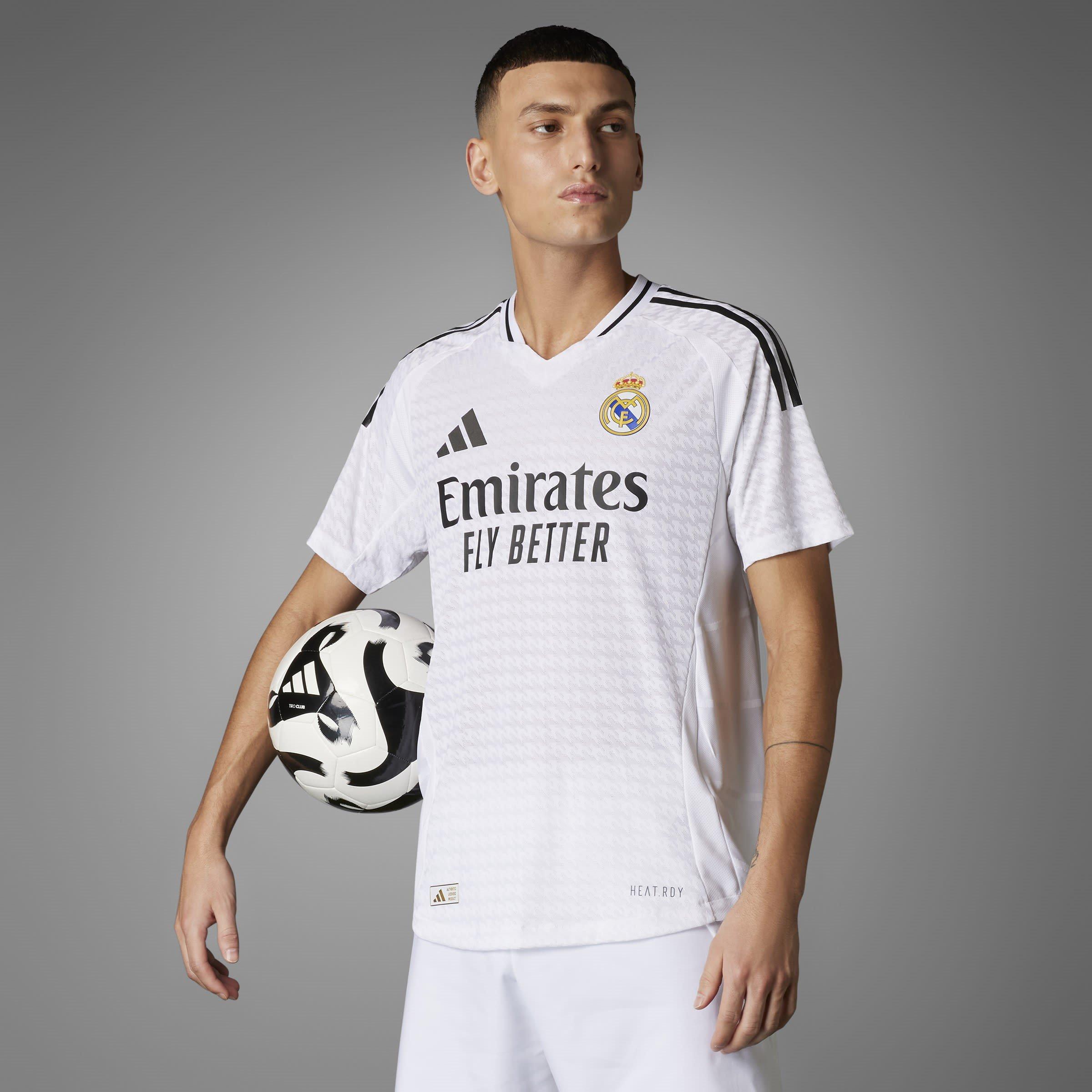 Weiß - adidas - Real Madrid Authentic Home Shirt 2024 2025 Adults - 9