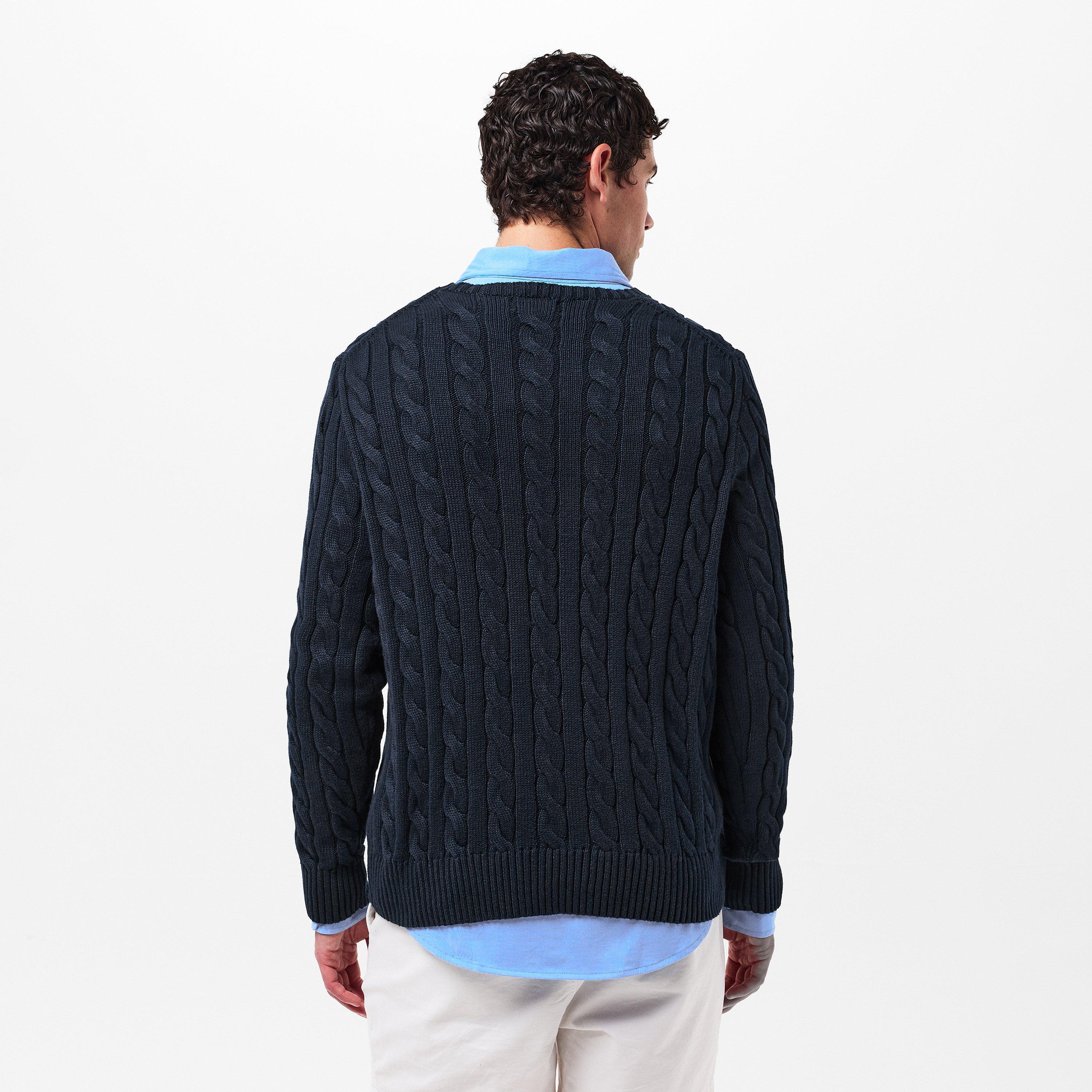 Hunter Navy - Polo Ralph Lauren - Cable Knit Jumper - 4