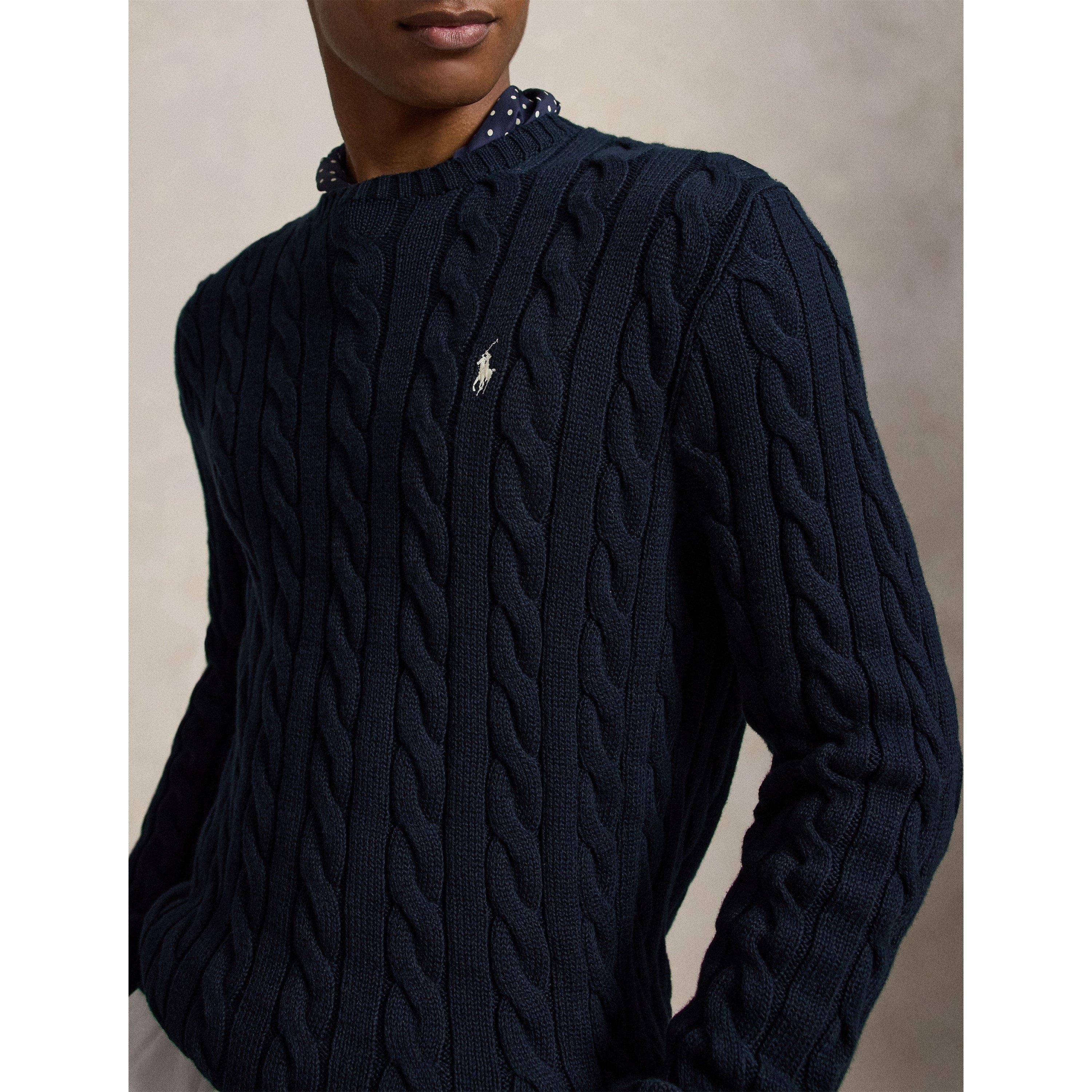 Hunter Navy - Polo Ralph Lauren - Cable Knit Jumper - 4