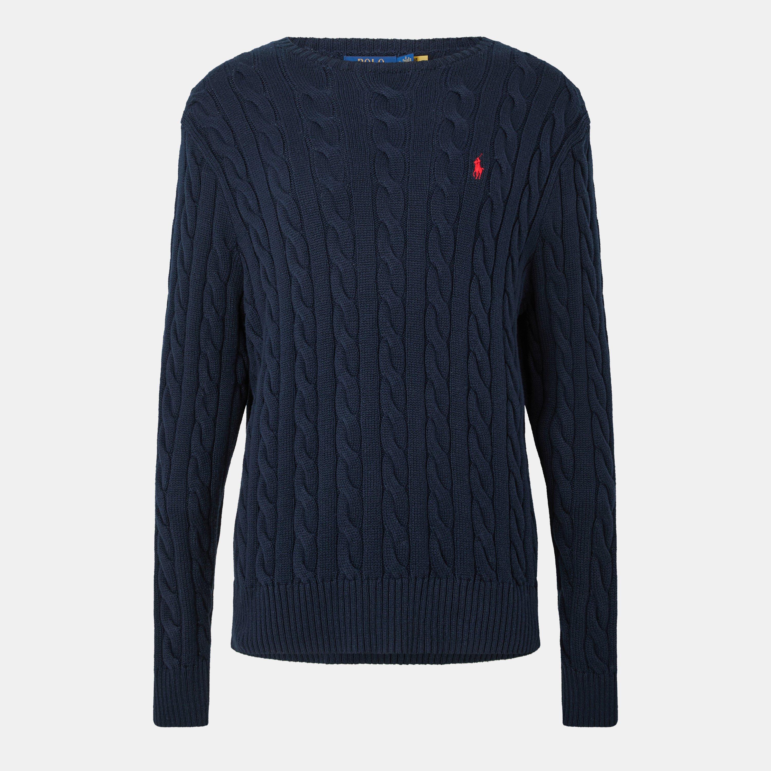 Hunter Navy - Polo Ralph Lauren - Cable Knit Jumper - 1