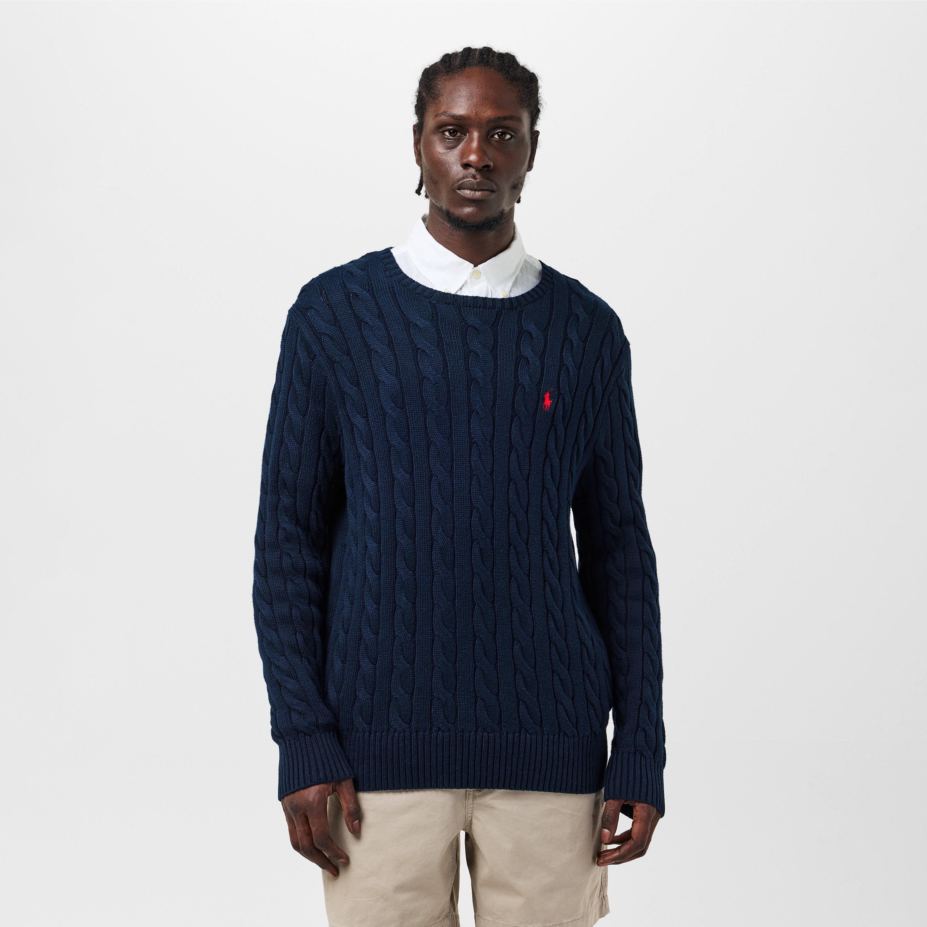 Hunter Navy - Polo Ralph Lauren - Cable Knit Jumper - 3