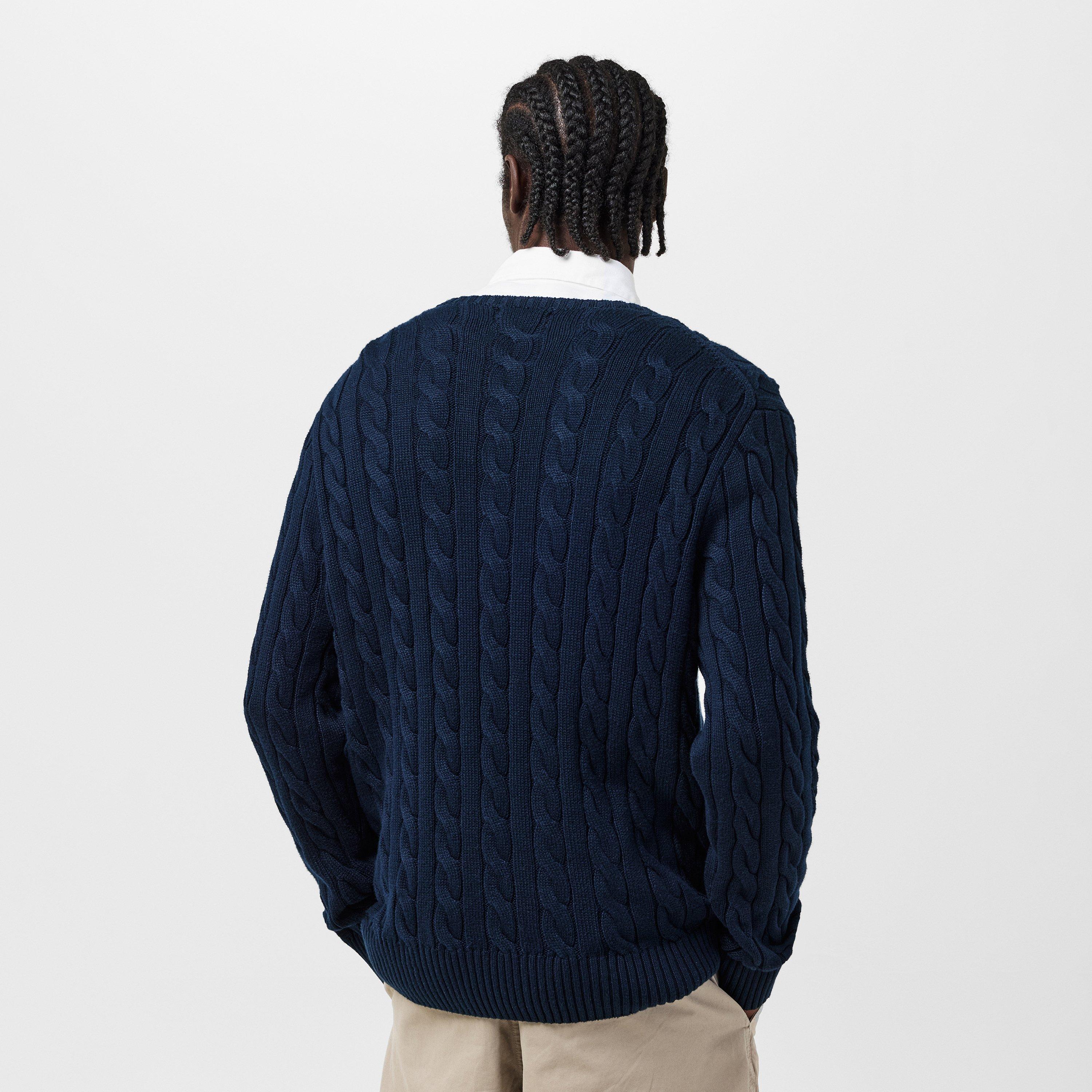 Hunter Navy - Polo Ralph Lauren - Cable Knit Jumper - 4