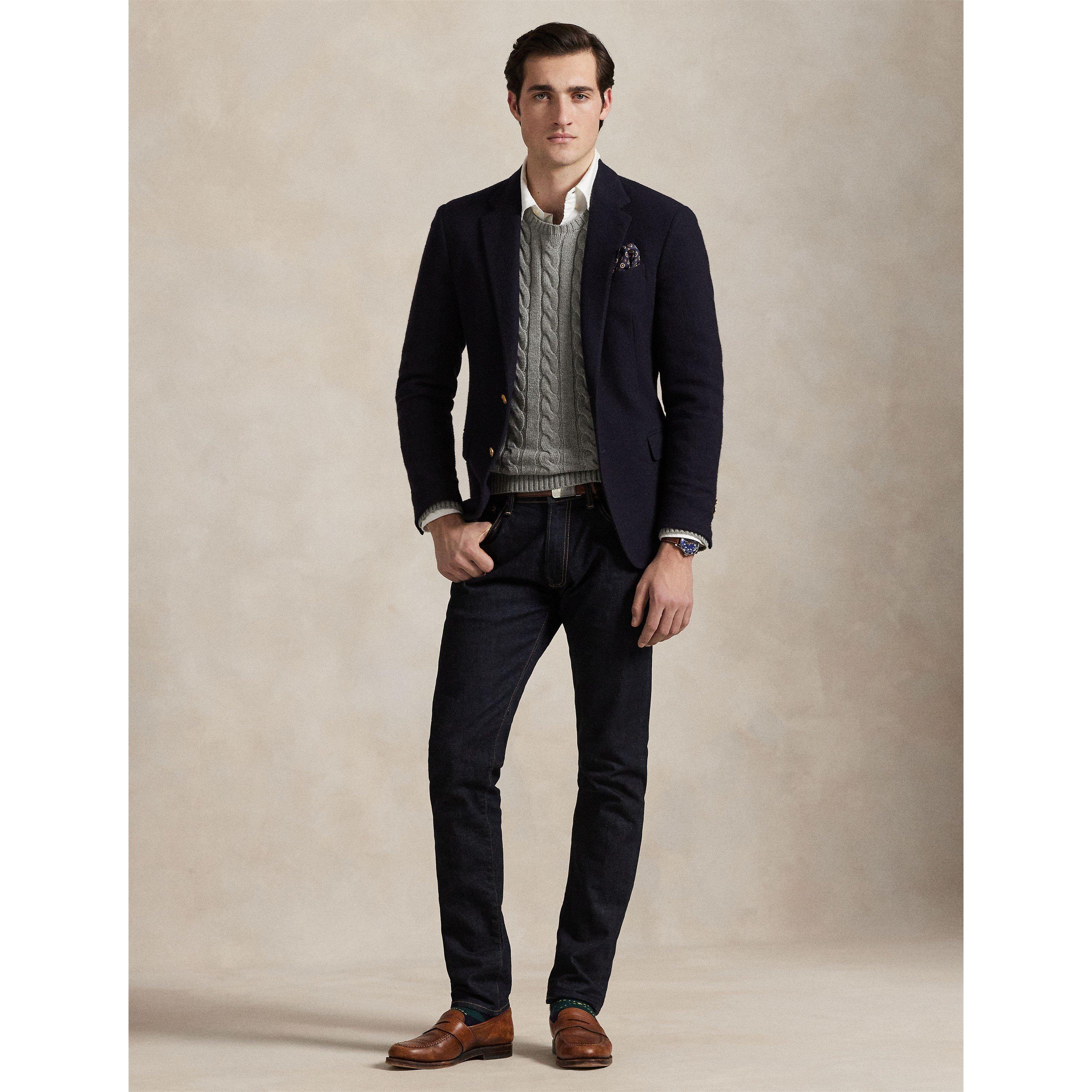 Fawn Grey - Polo Ralph Lauren - Cable Knit Jumper - 5