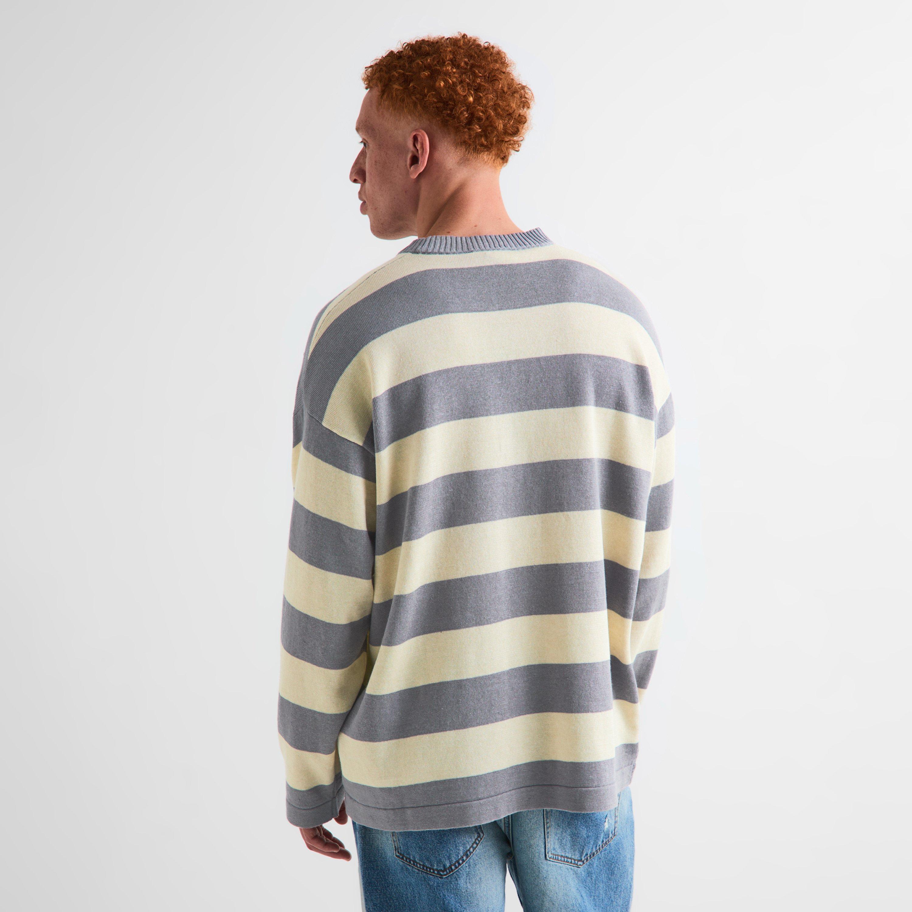 Ivory Mel V0M93 - Stone Island Marina - Men's Crew Neck Jumper - 4