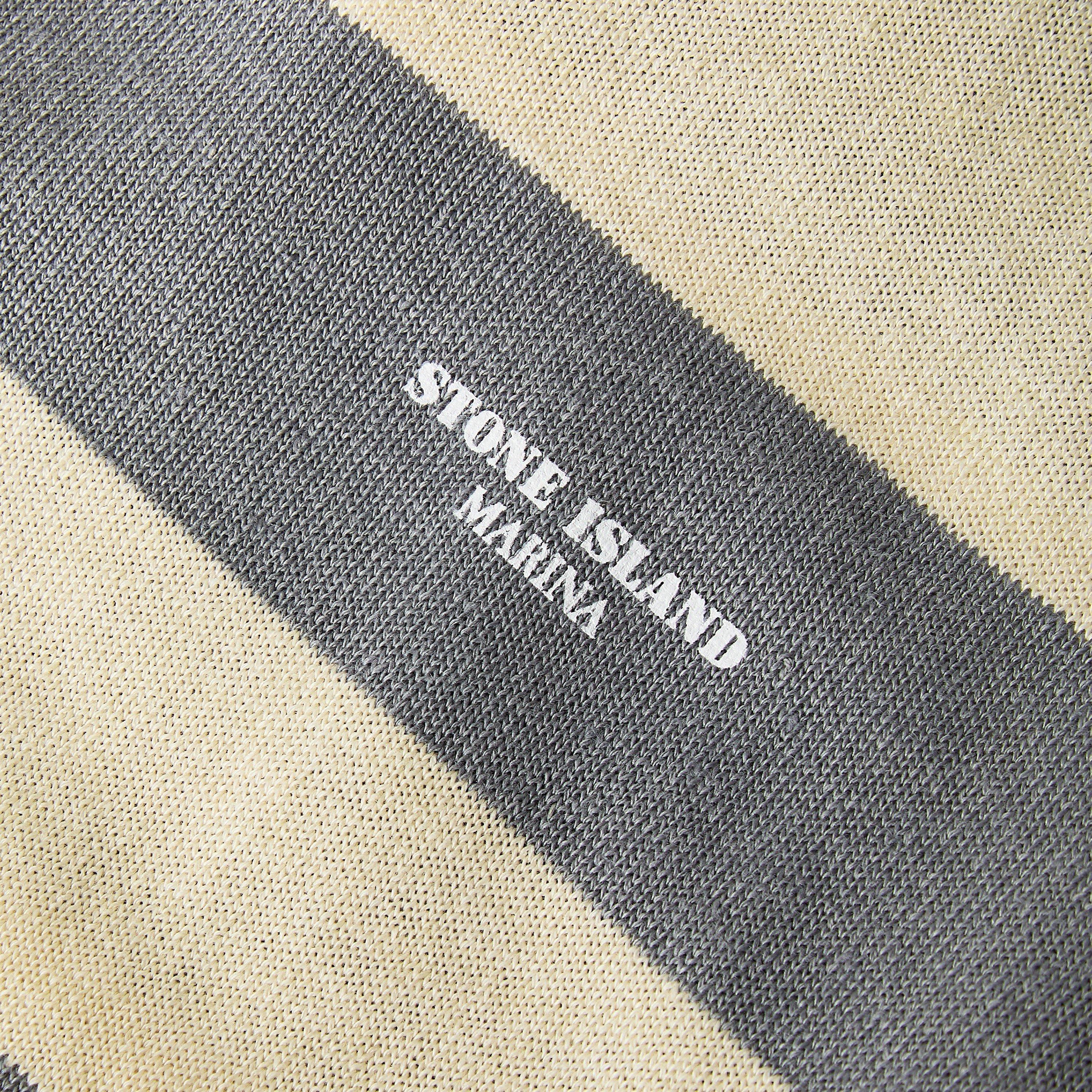 Ivory Mel V0M93 - Stone Island Marina - Men's Crew Neck Jumper - 5