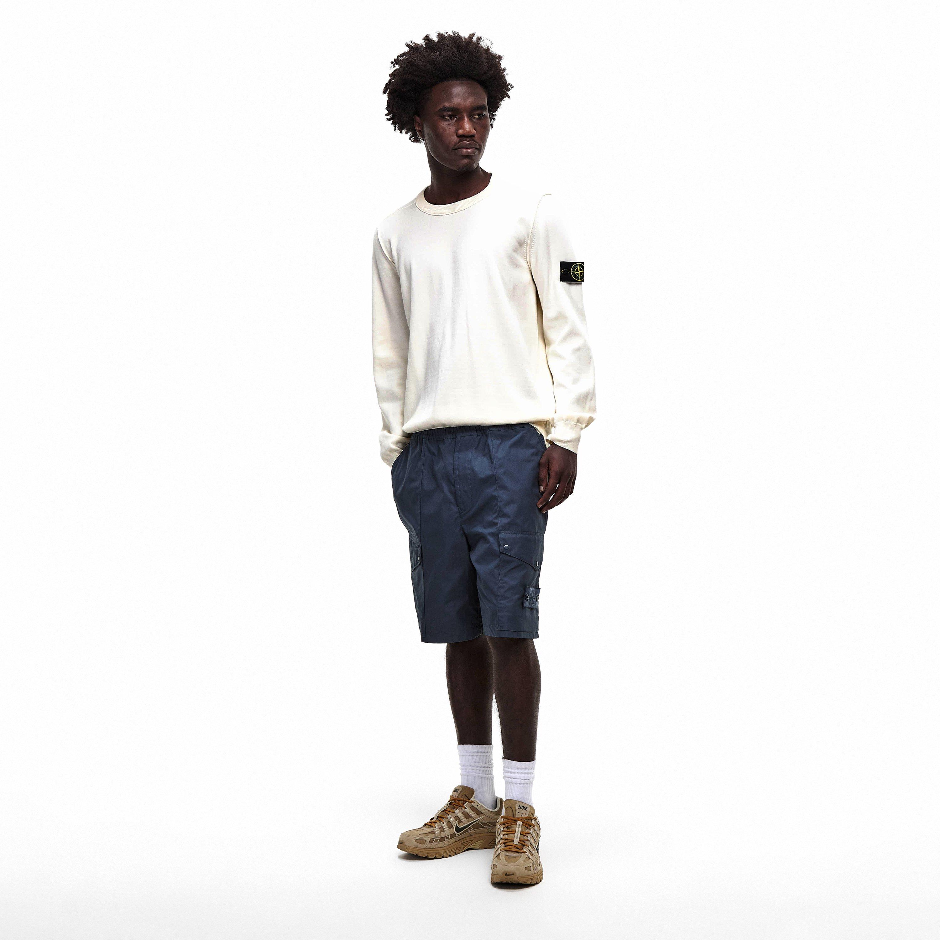 Ivory V0093 - Stone Island - Men's Crew Neck Jumper - 5