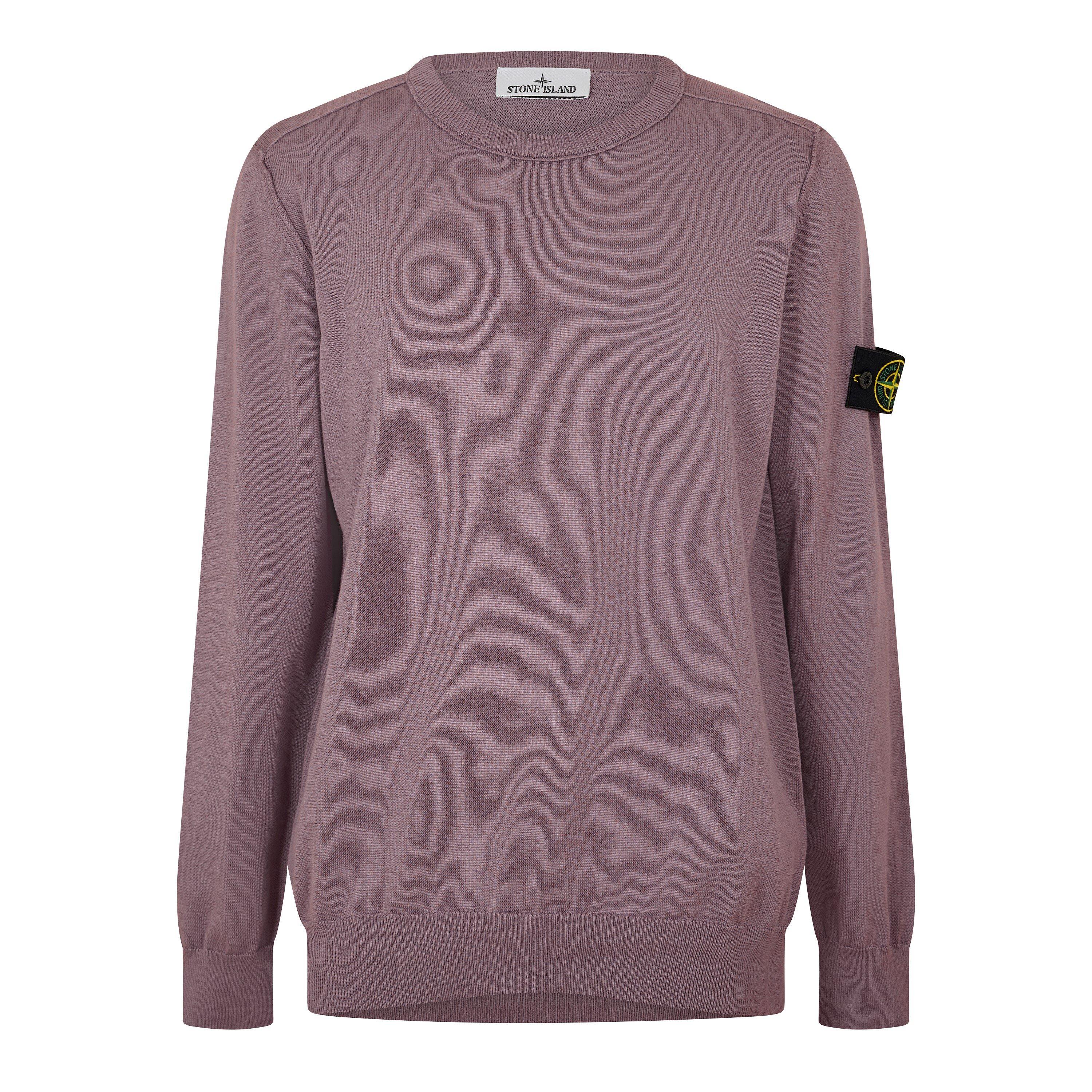 Purple Gr V008F - Stone Island - Stone Crew Knit Sn62 - 1