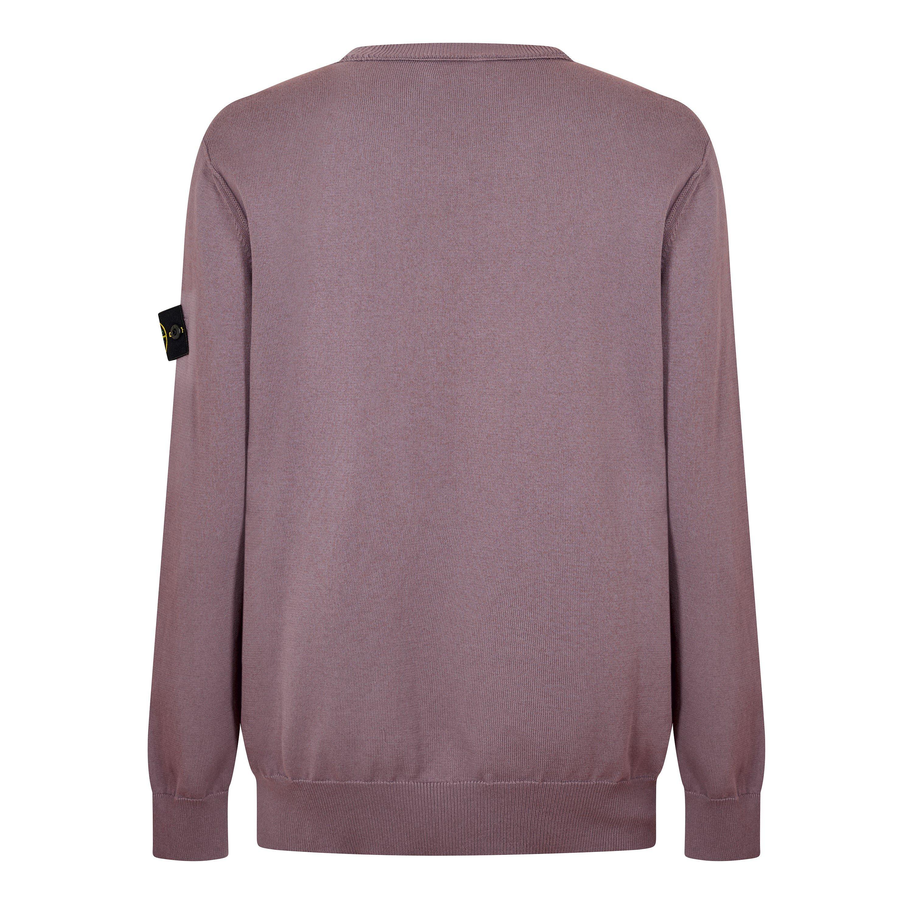 Purple Gr V008F - Stone Island - Stone Crew Knit Sn62 - 2