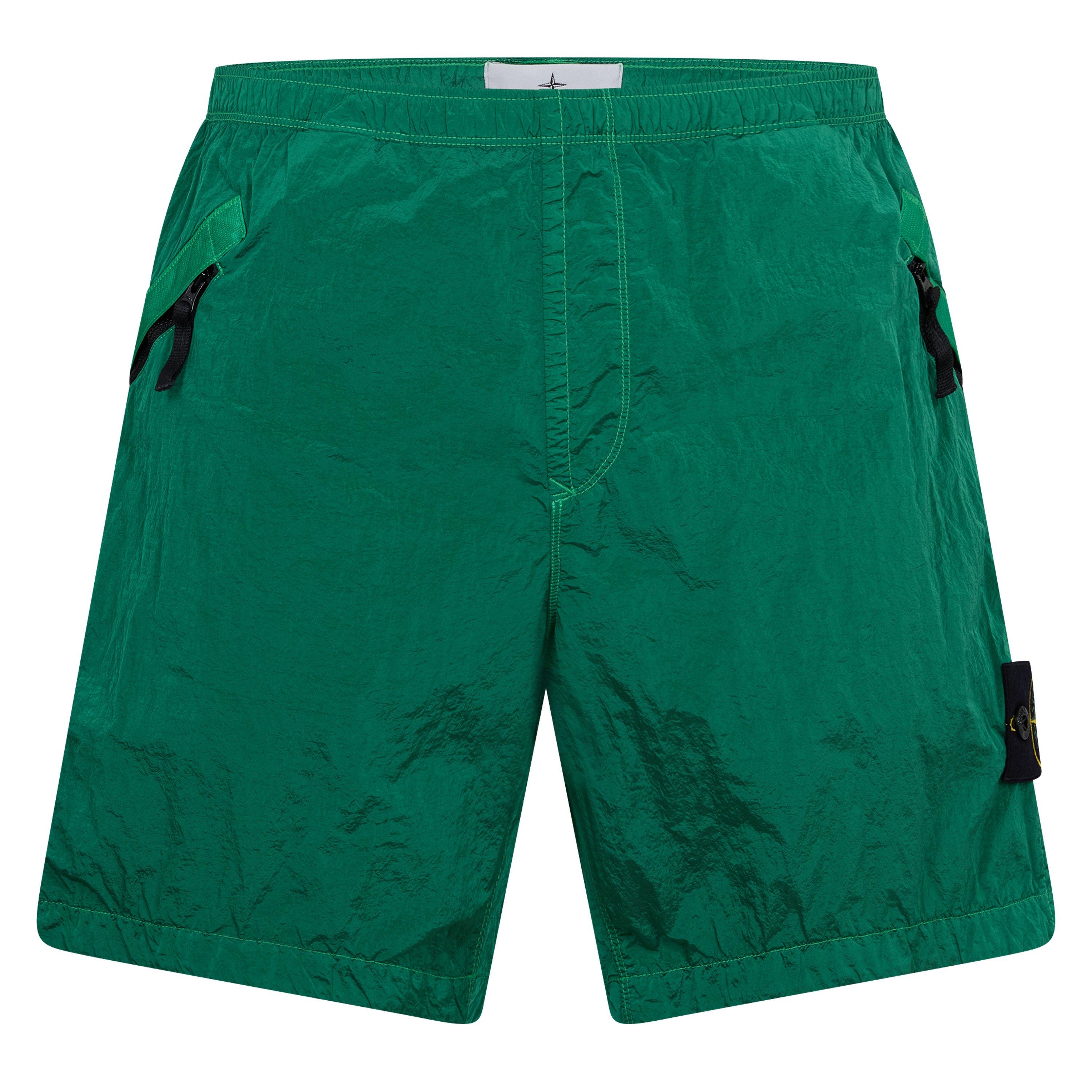 Malachite V005H - Stone Island - Stone NylonMet Short Sn62 - 1