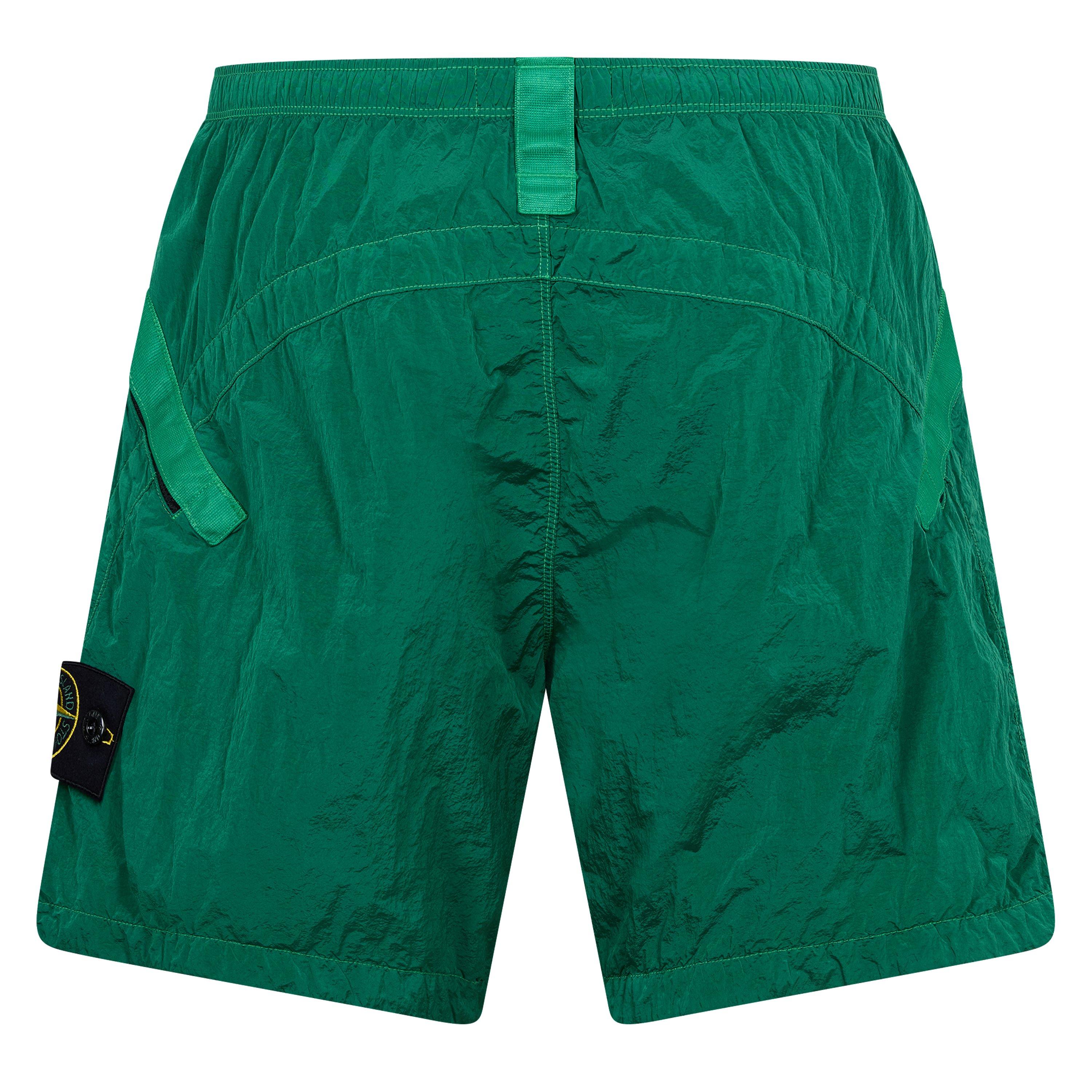 Malachite V005H - Stone Island - Stone NylonMet Short Sn62 - 2