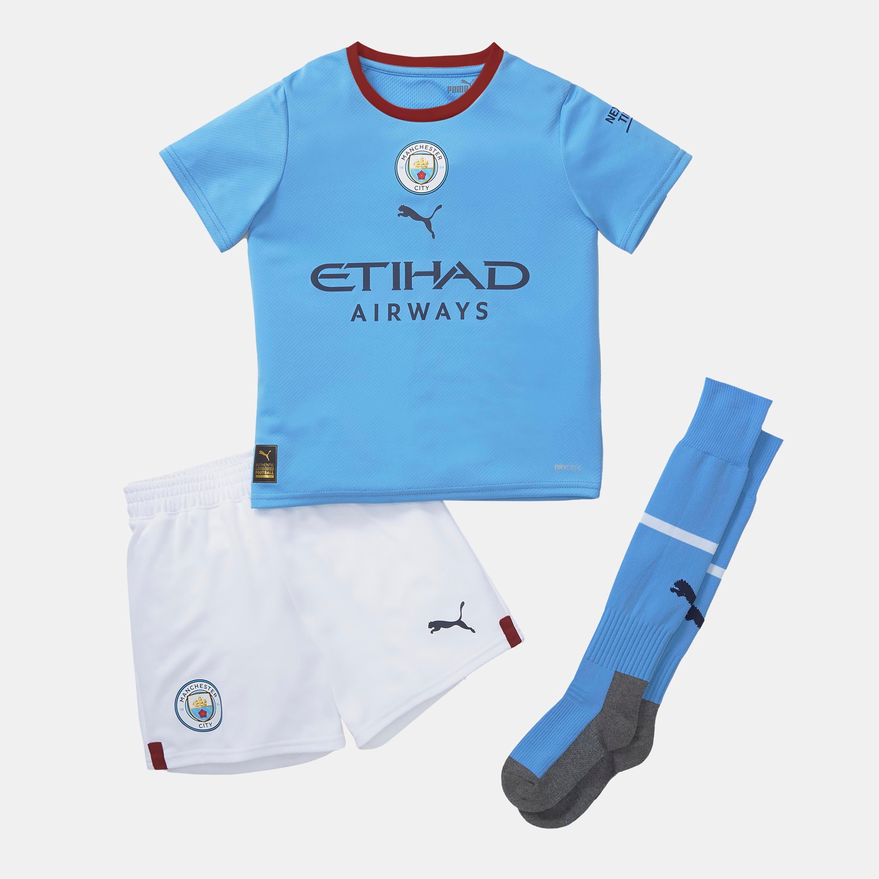 Puma Manchester City Fc Home Mini Kit