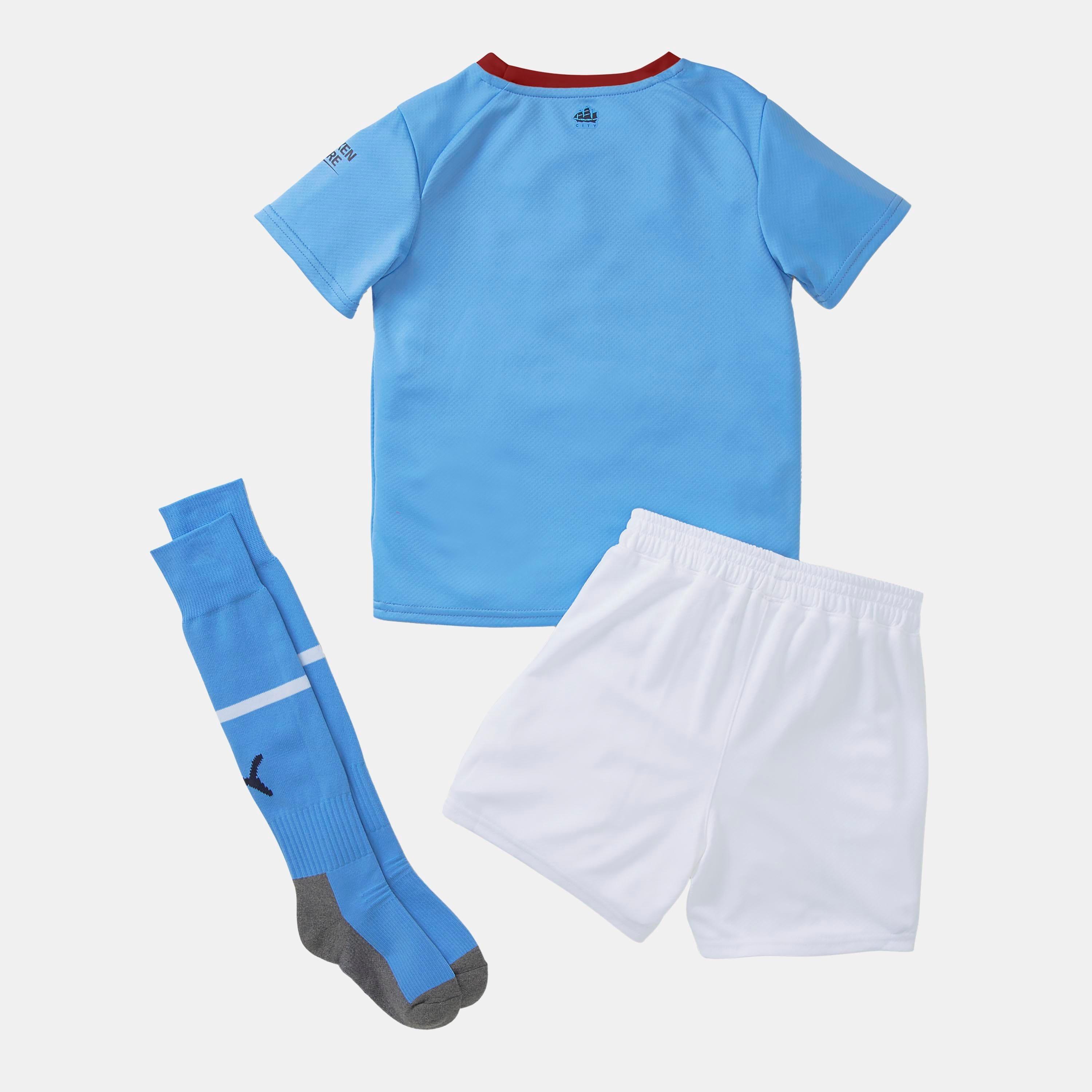 Blue Red - Puma - Manchester City Fc Home Mini Kit - 2