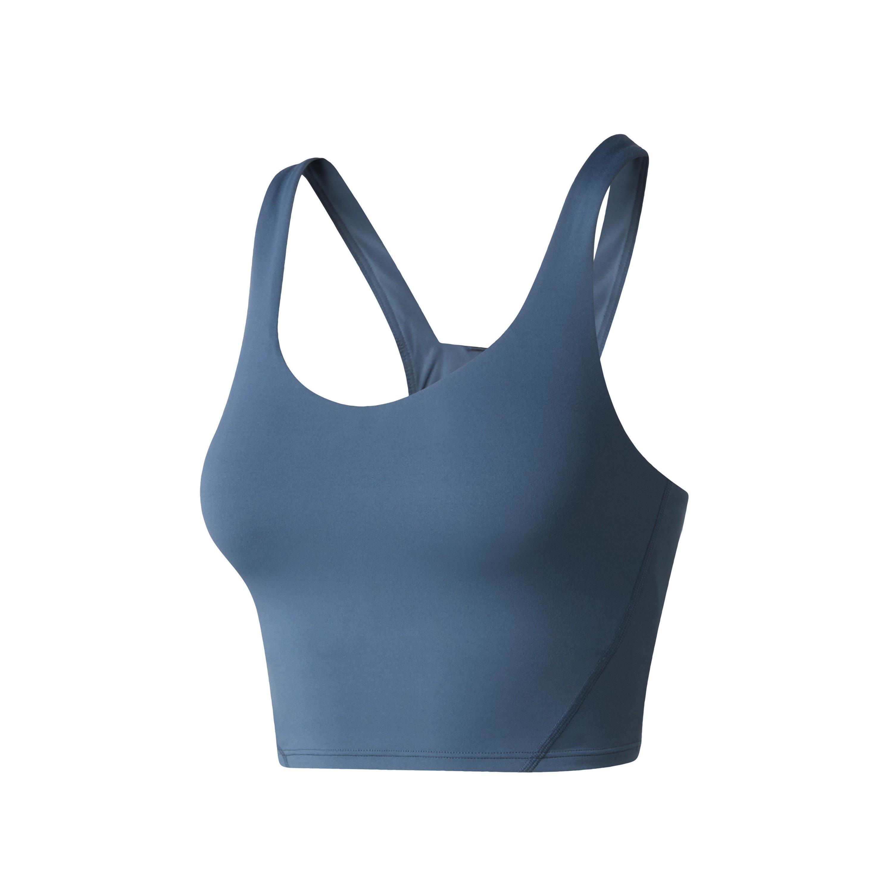 Granite Grey - The North Face - TNFJaida Longline Bra Womens - 1