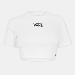 Vans Flying V Crew Crop Ii White Top Womens