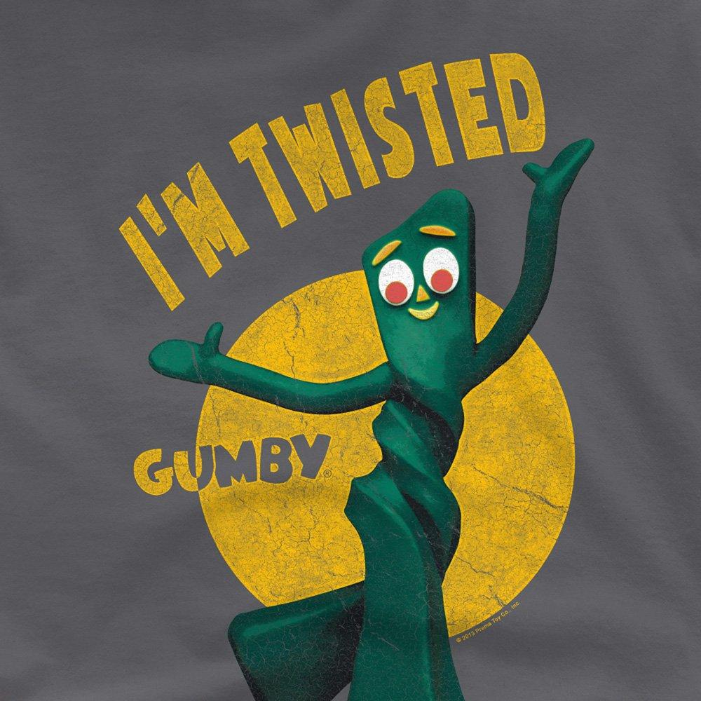 Grey - Other - Gumby Twisted T Shirt Charcoal - 2