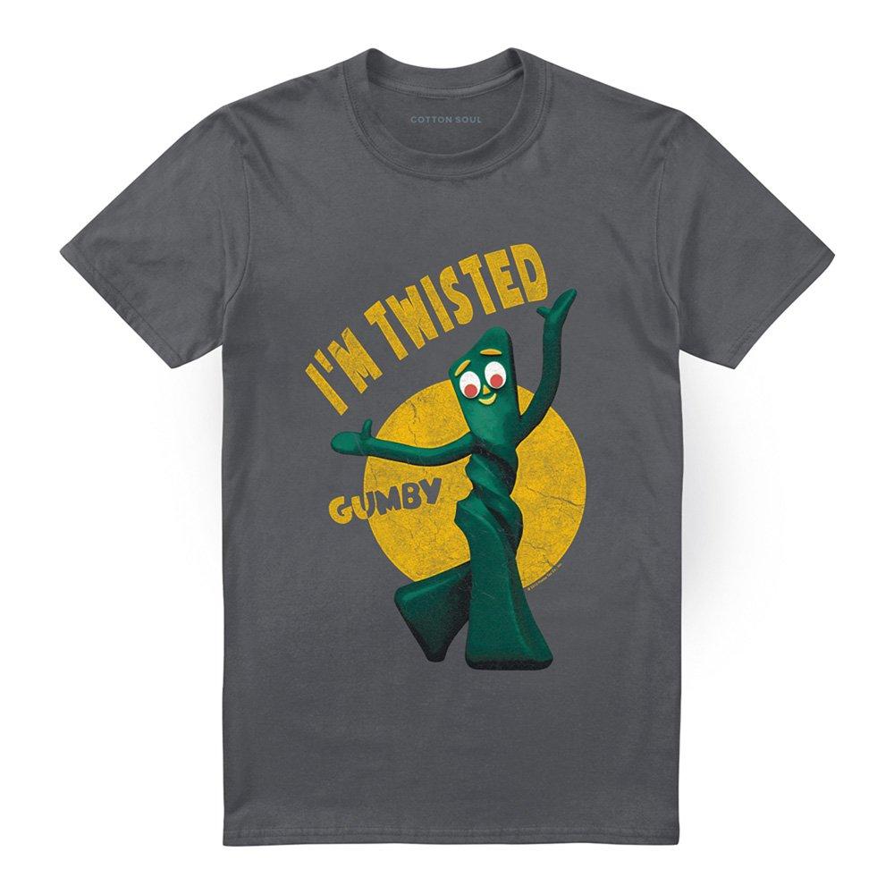 Grey - Other - Gumby Twisted T Shirt Charcoal - 4