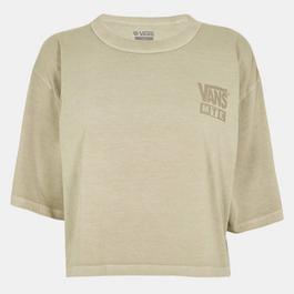 Vans Mte Big Cypress Boxy Short Tee Atmo Crop Top Womens