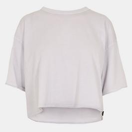 Vans Relaxed Crop Wash Ss Tee Evening Ha Top Womens