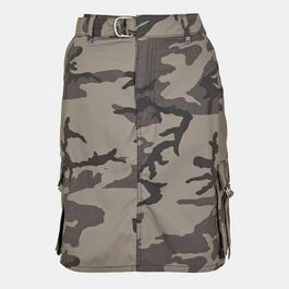 Vans Cobra Black Parisian Cargo Skirt