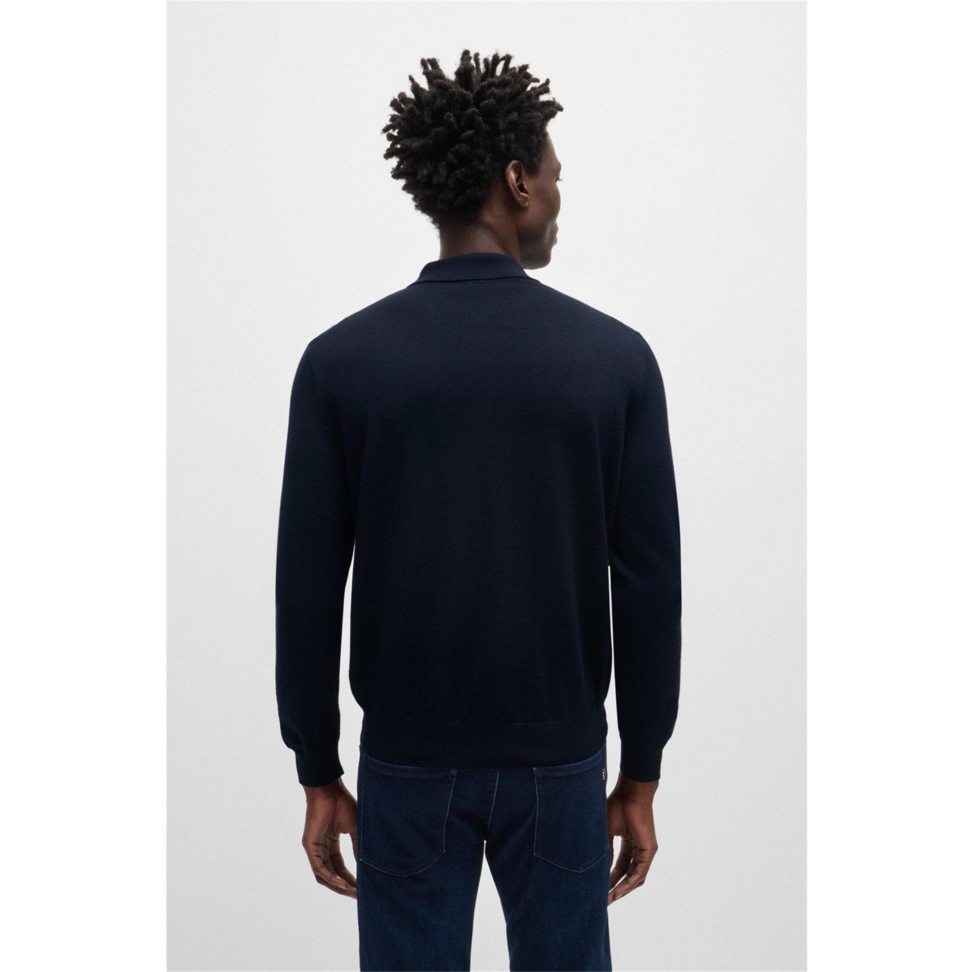 Dark Blue 404 - Boss - Men's Bono-L Jumper - 2