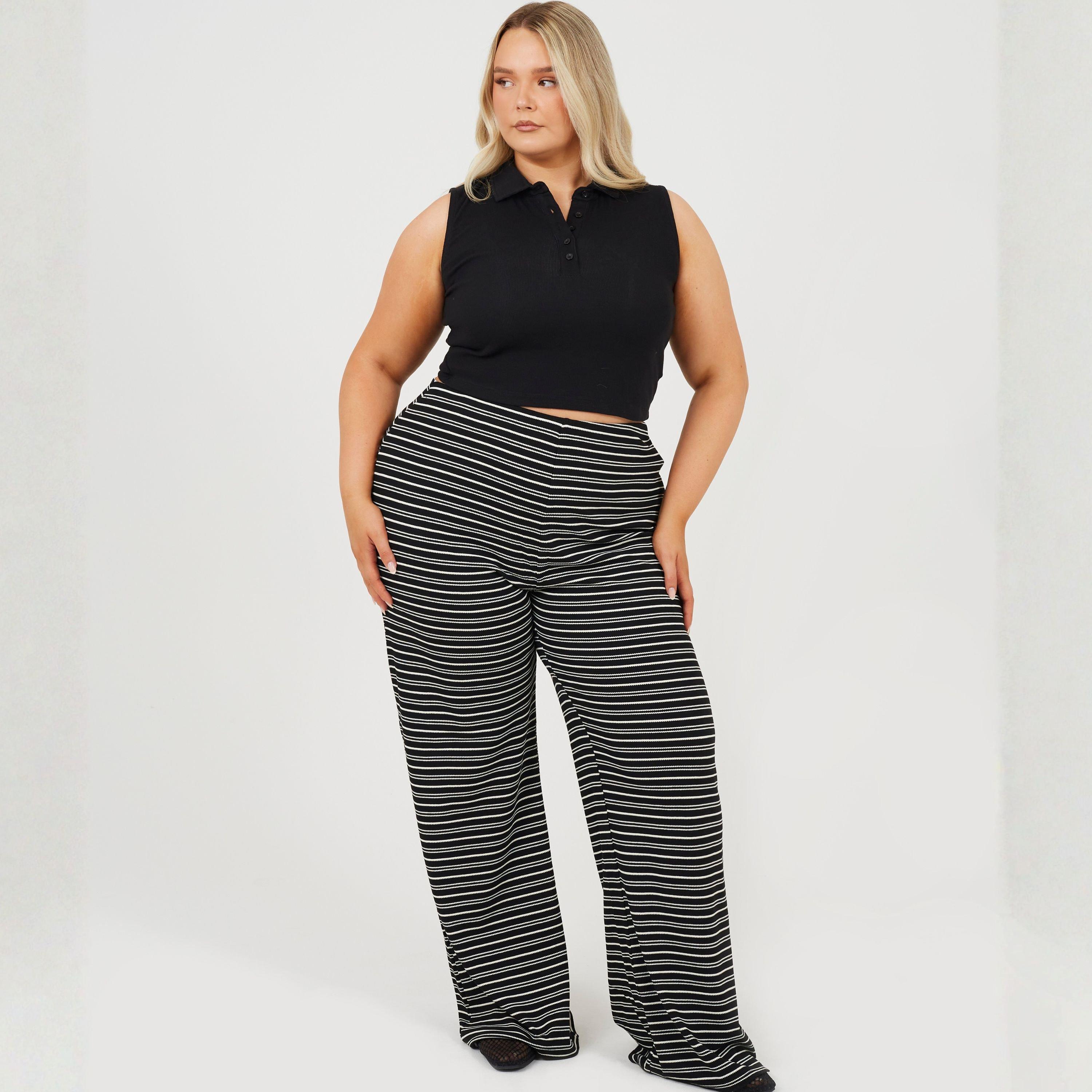 Noir - Brave Soul - Womens Plus Size Vest with Collar and Buttons - 4