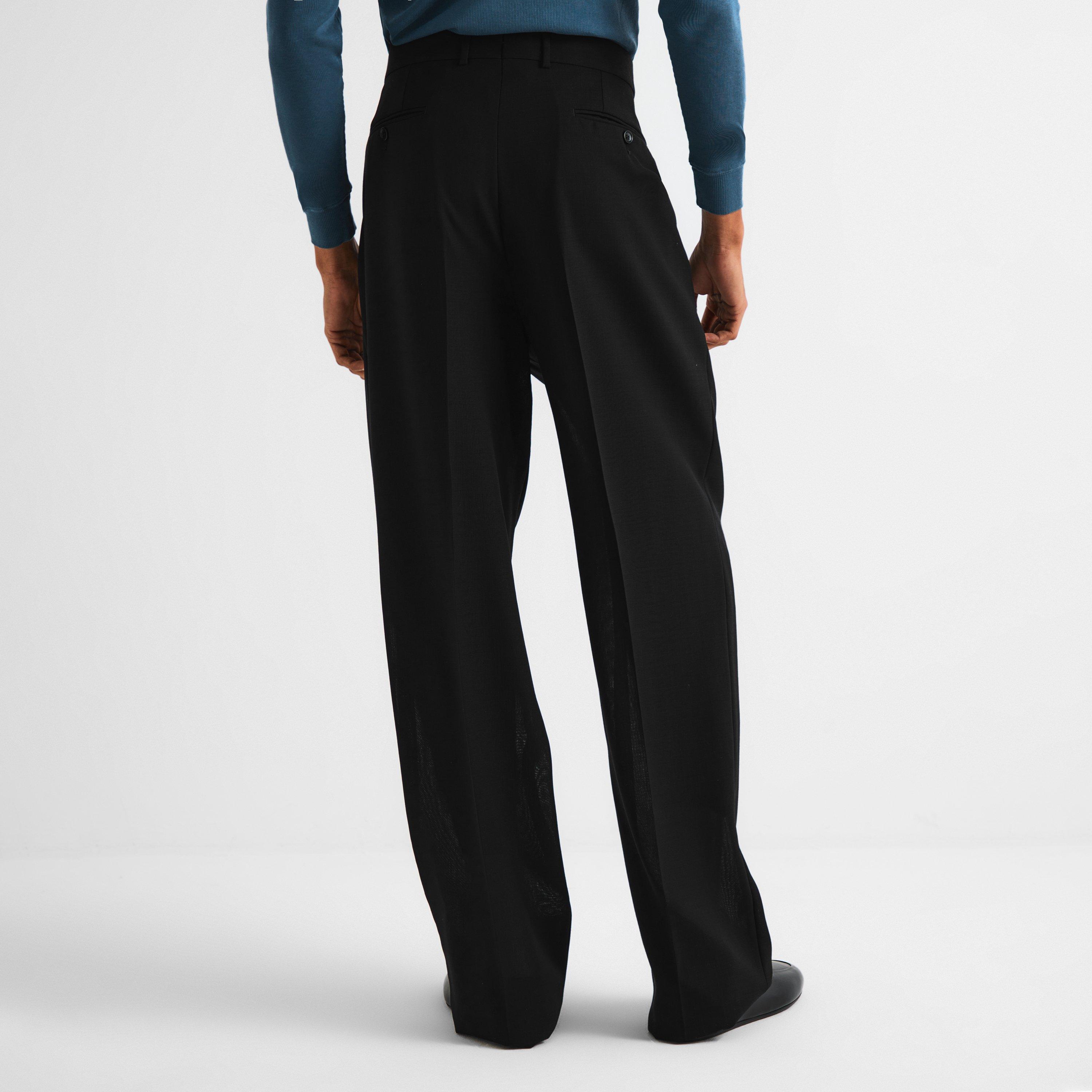 Black - Tom Ford - TF Fresco Pleat Pant Sn62 - 4