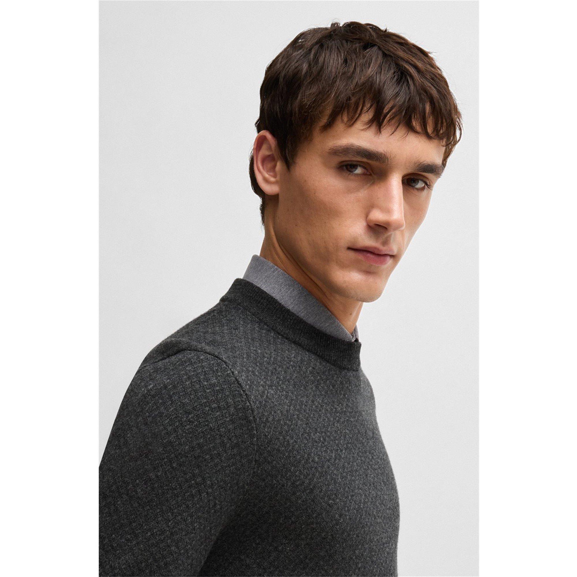 Black 001 - Boss - Men's HBB HEltoro  Jumper - 5
