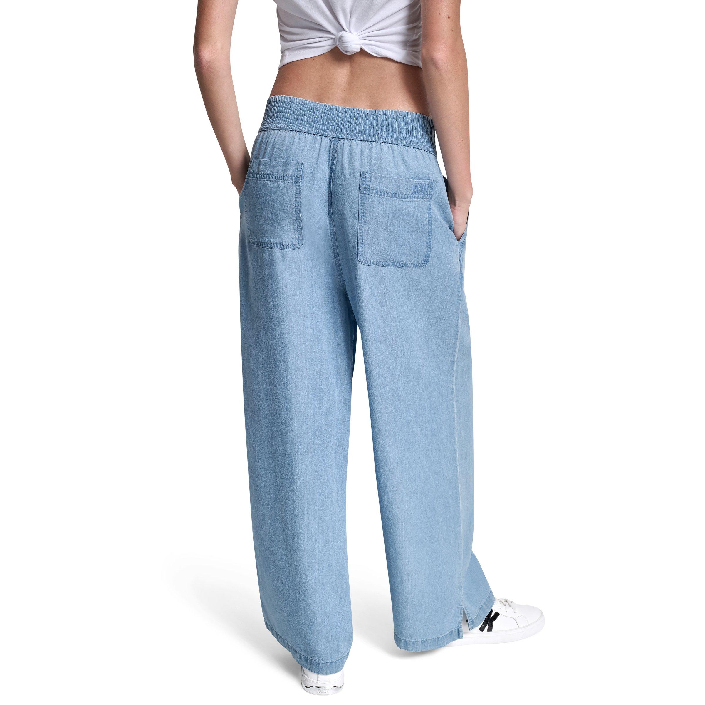 Chambray - DKNY - DKNY Smock Wst Jn Ld62 - 3