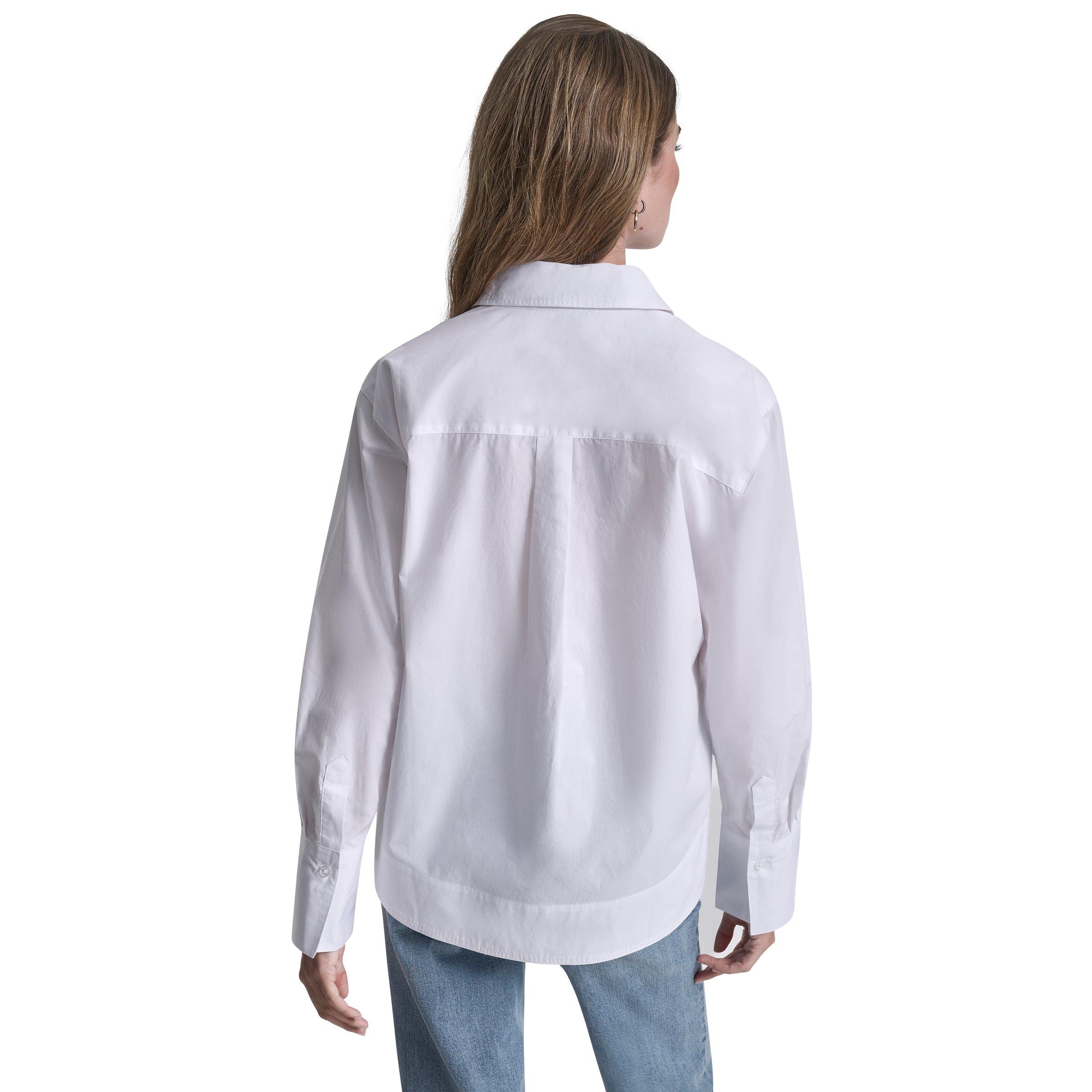 White - DKNY - DKNY Dmt Shirt Ld62 - 3
