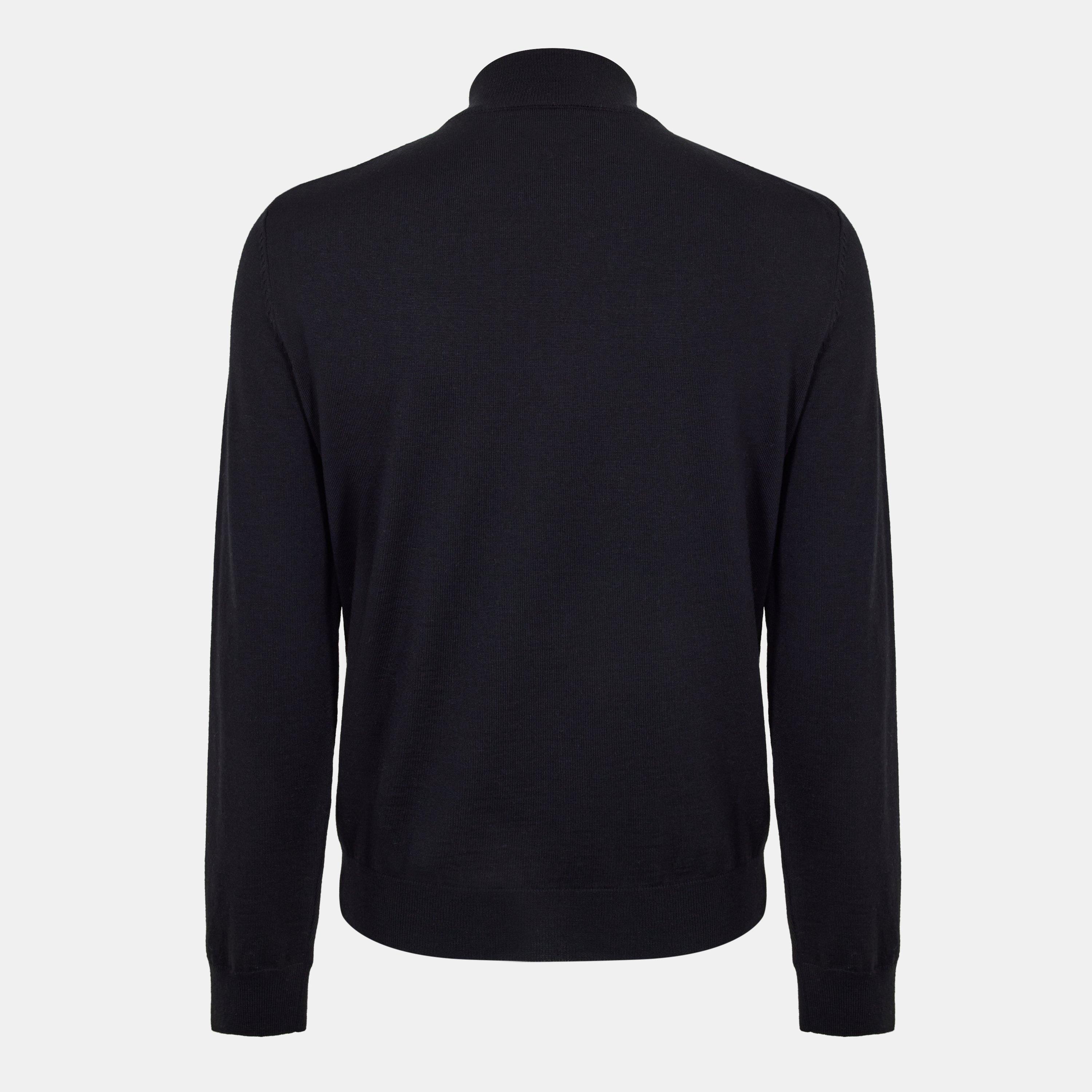 Black 001 - Boss - Men's HBB Ebenji  Jumper - 2