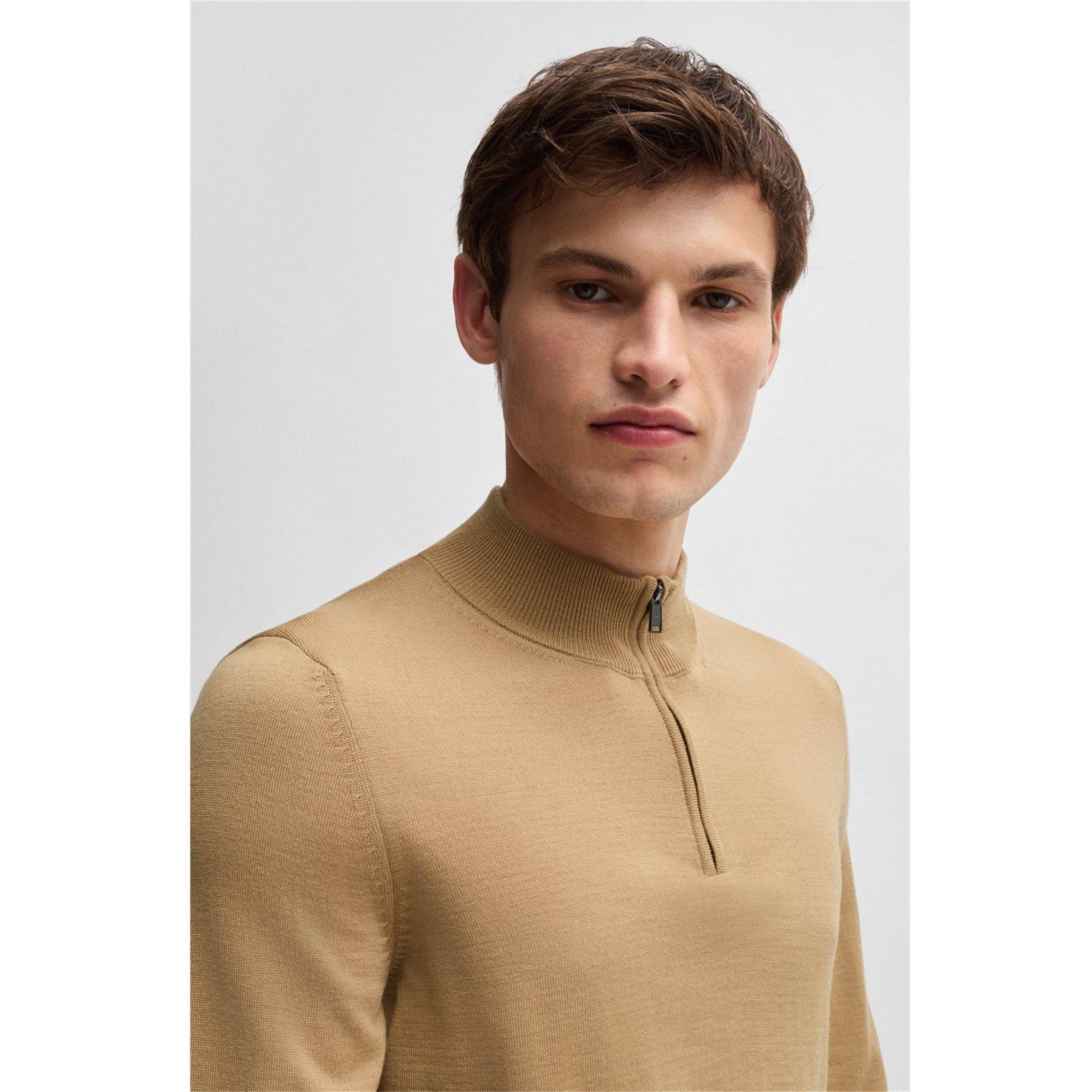 Med Beige 260 - Boss - Men's HBB Ebenji  Jumper - 4