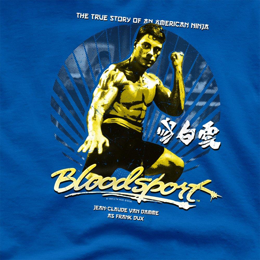 Blue - Other - Bloodsport American Ninja T Shirt Royal - 2