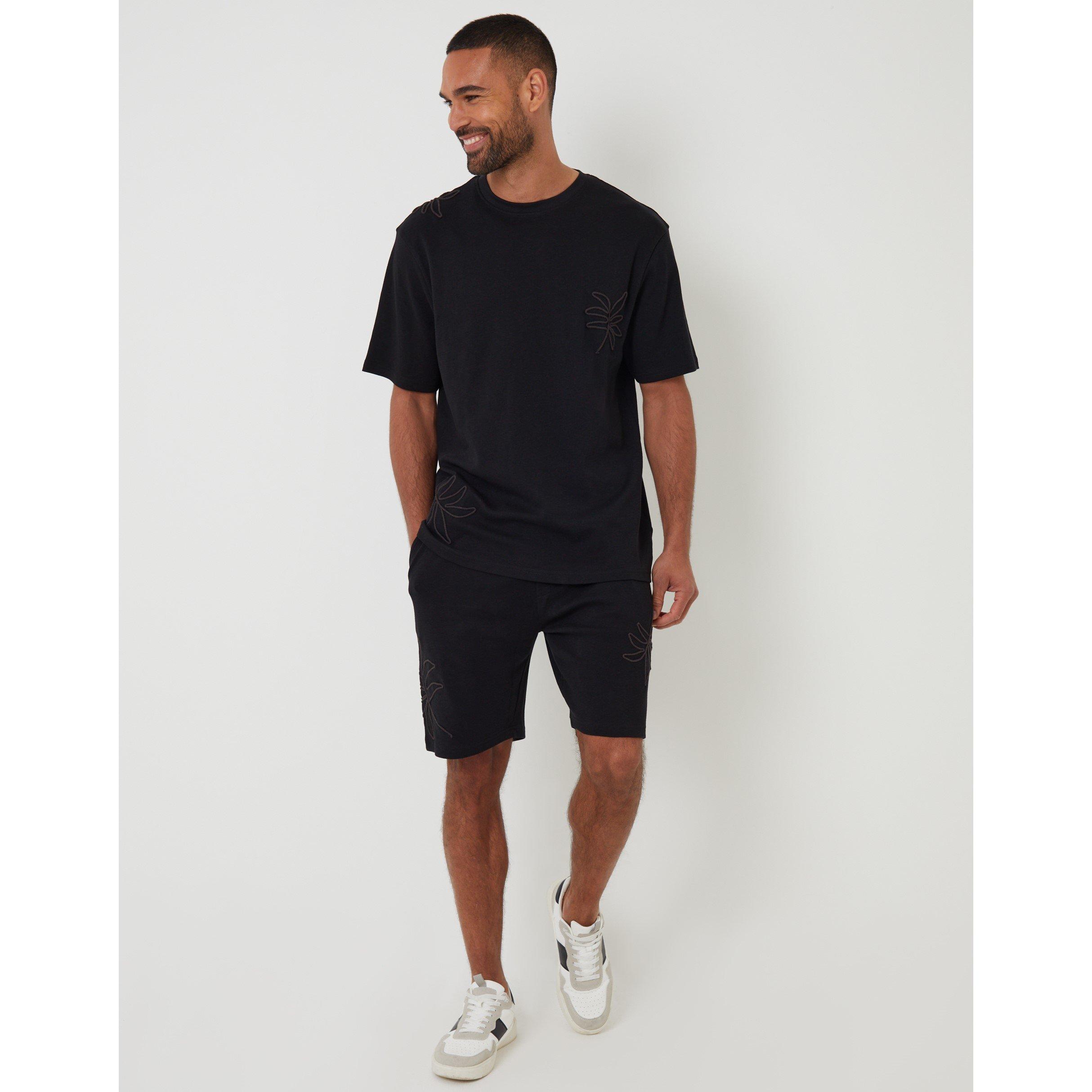 Black - Threadbare - Men's Granada Knitted T-Shirt - 2