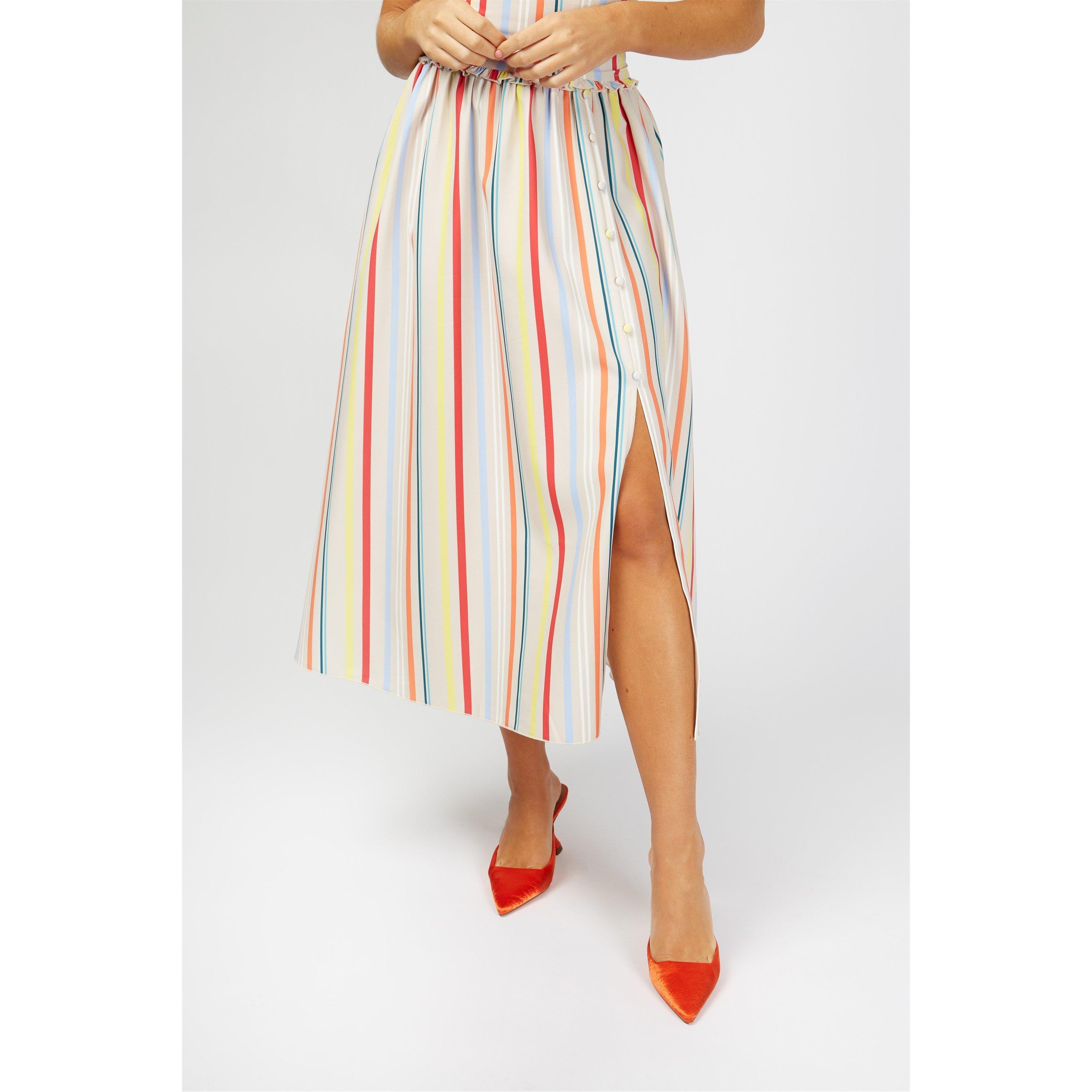 Righe Multiple - Little Mistress - Midi Skirt - 2