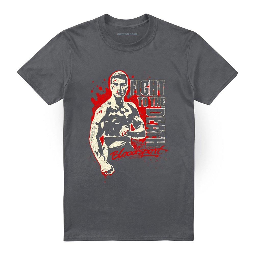 Grey - Other - Bloodsport To The Death T Shirt Charcoal - 4