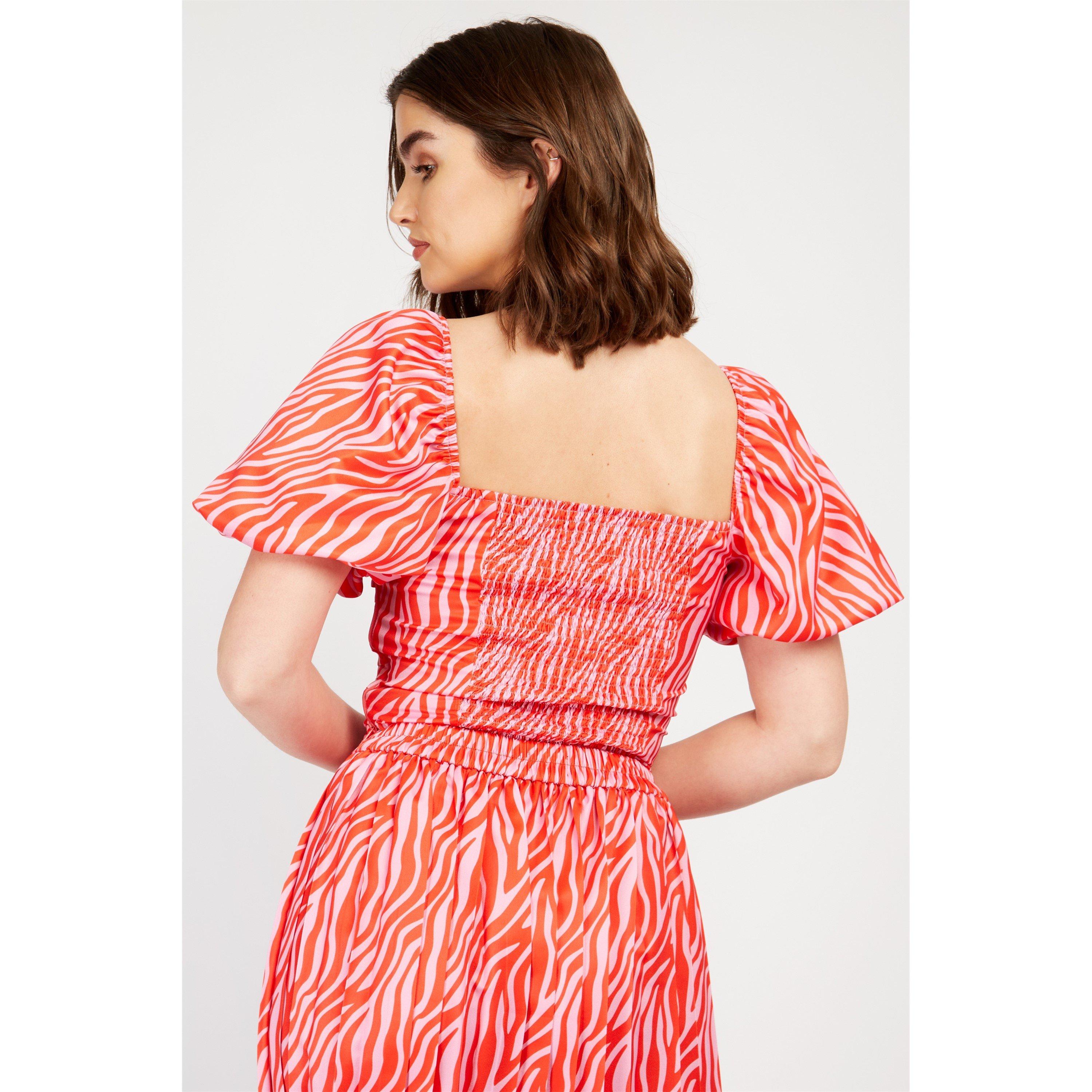 Multi - Little Mistress - Short-Sleeve Crop Top - 3